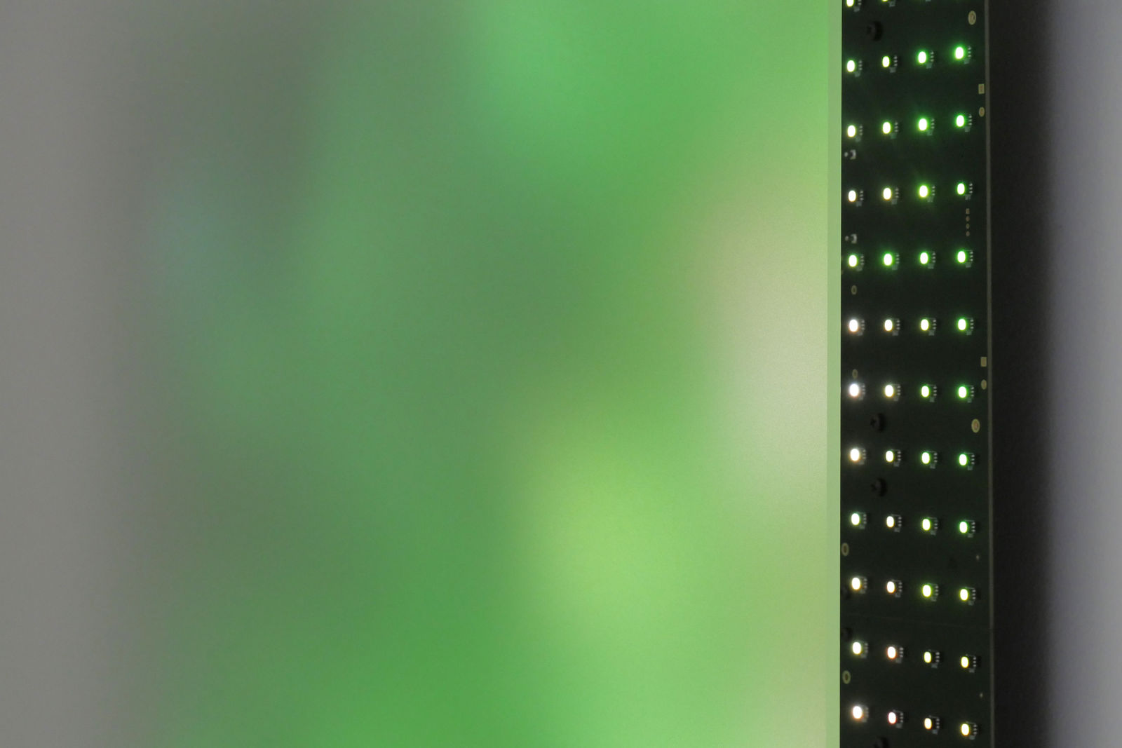 Jim Campbell, Motion Color Study #2, 2024