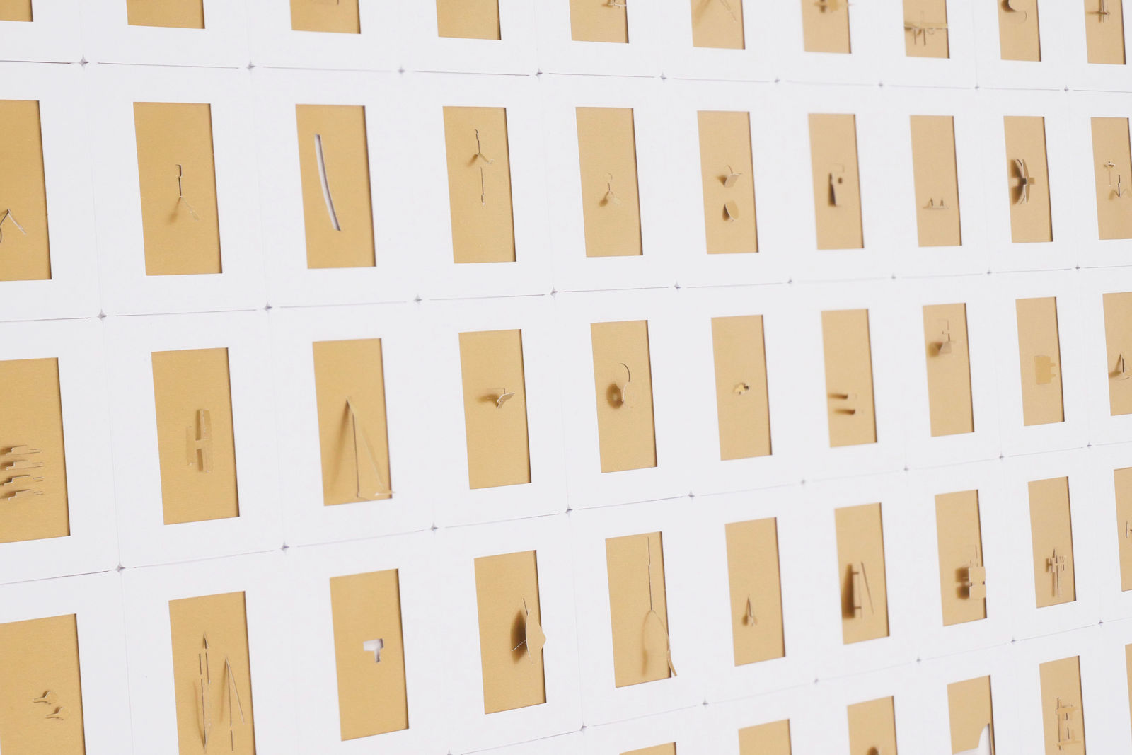 Marco Maggi, GOLD ARCHIVE, 2024