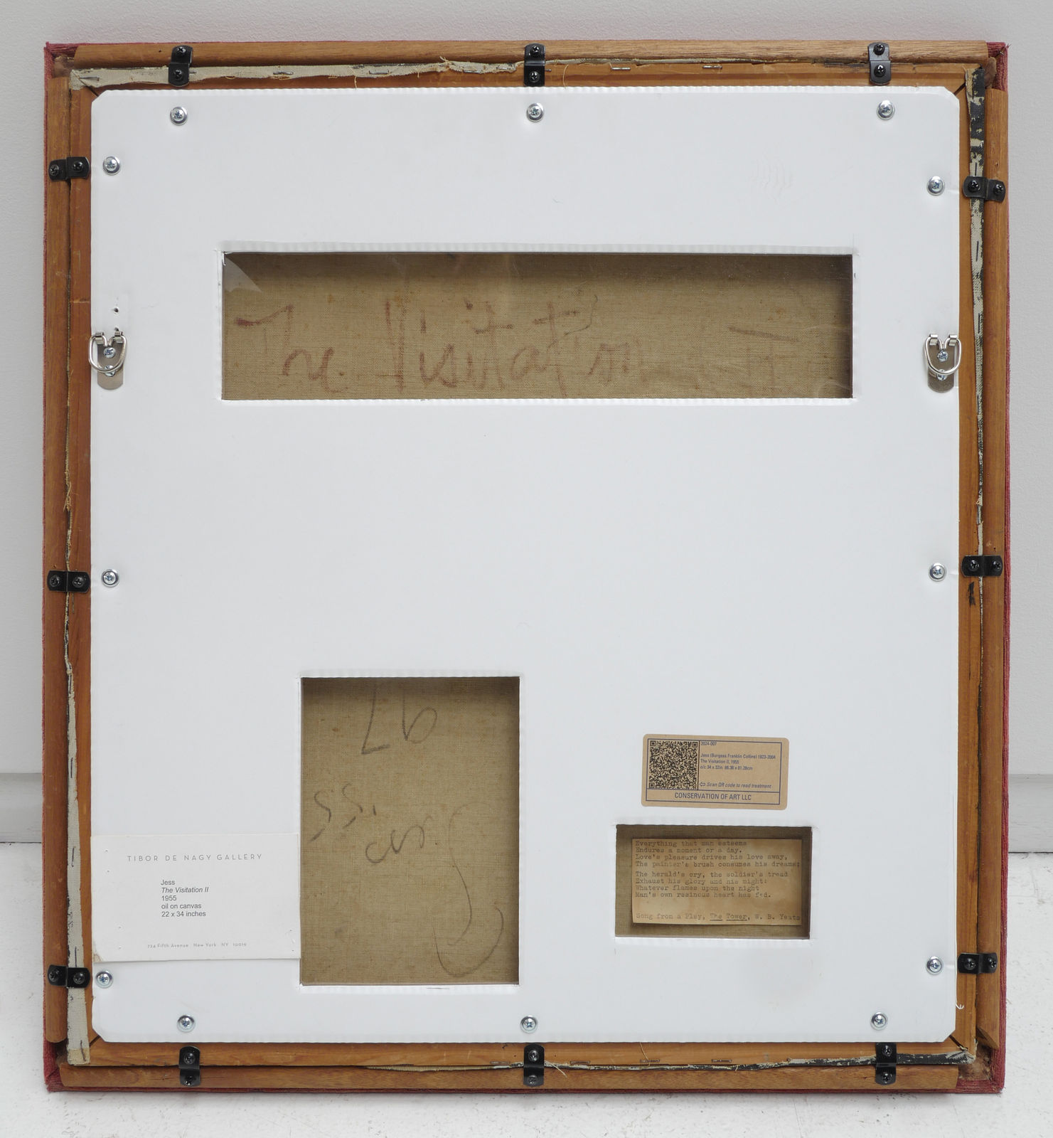 Jess (Collins), The Visitation (II), 1955