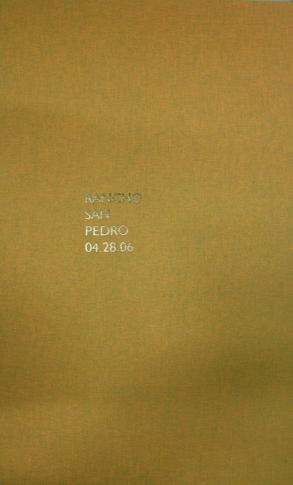 Michael Light, Rancho San Pedro 04.28.06, 2006