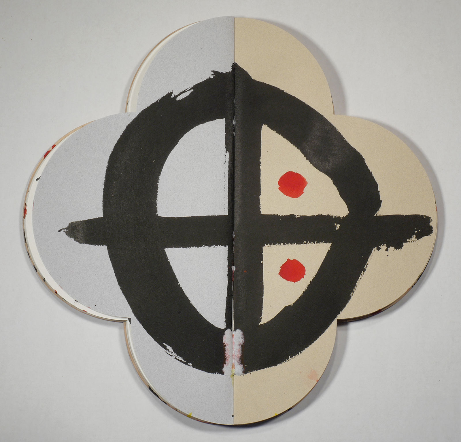 Max Gimblett, Quatrefoil Book, 2023