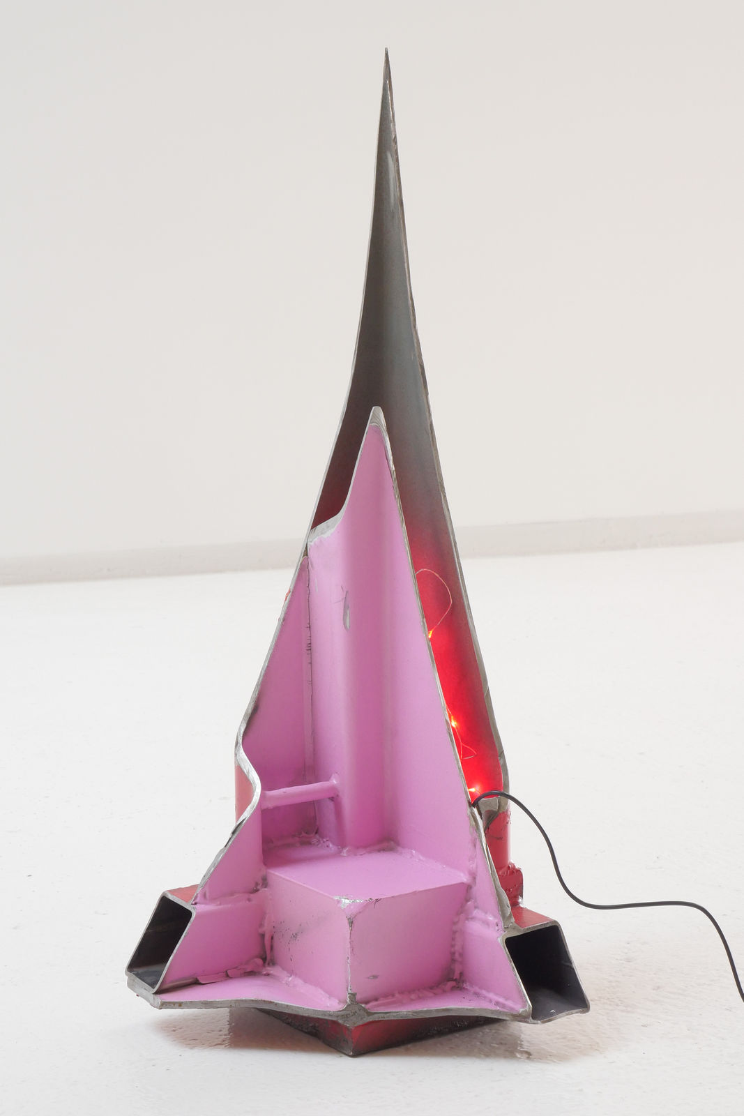 LOT-EK, #18 3D Shard Top+Side+Front with Corner Casting Floor Piece, 2023