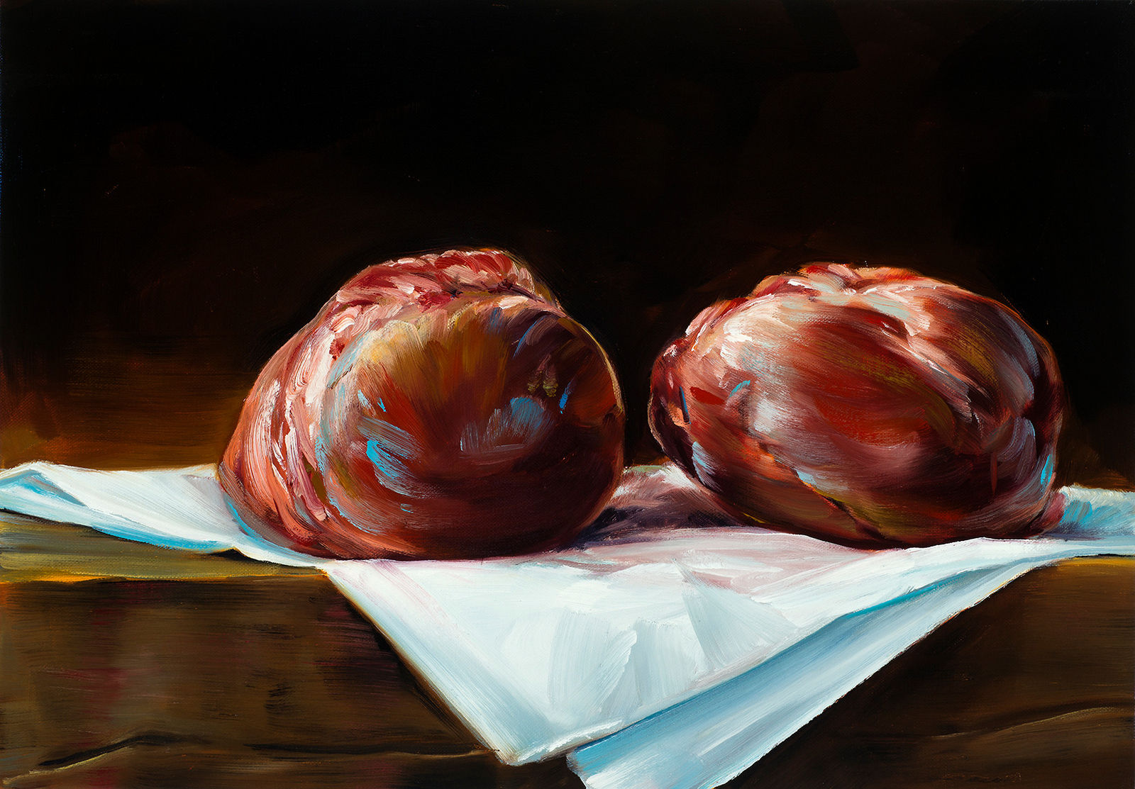 Cornelius Völker, Zwei Herzen (Two Hearts), 2025