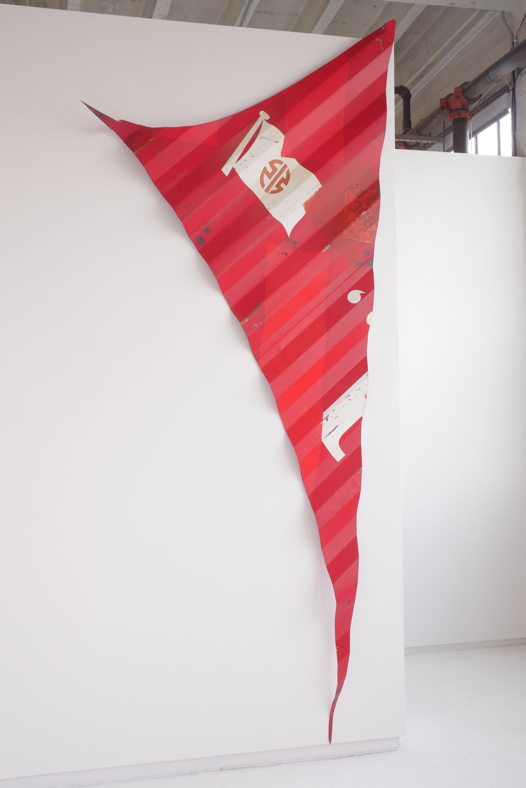 LOT-EK, #20 2D Triangle Side Sail Wall Piece, 2023