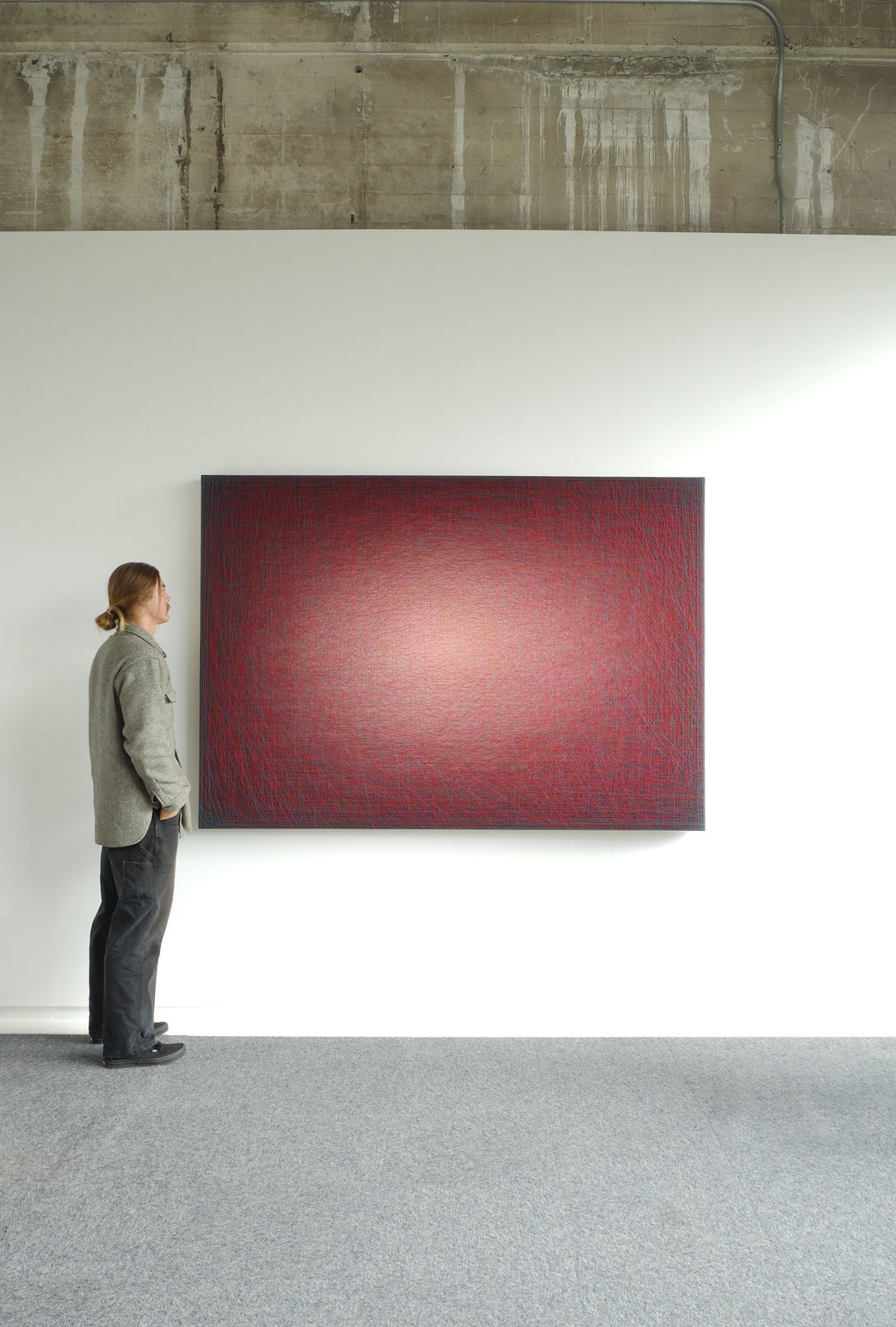 Emil Lukas, red rain #2199, 2024