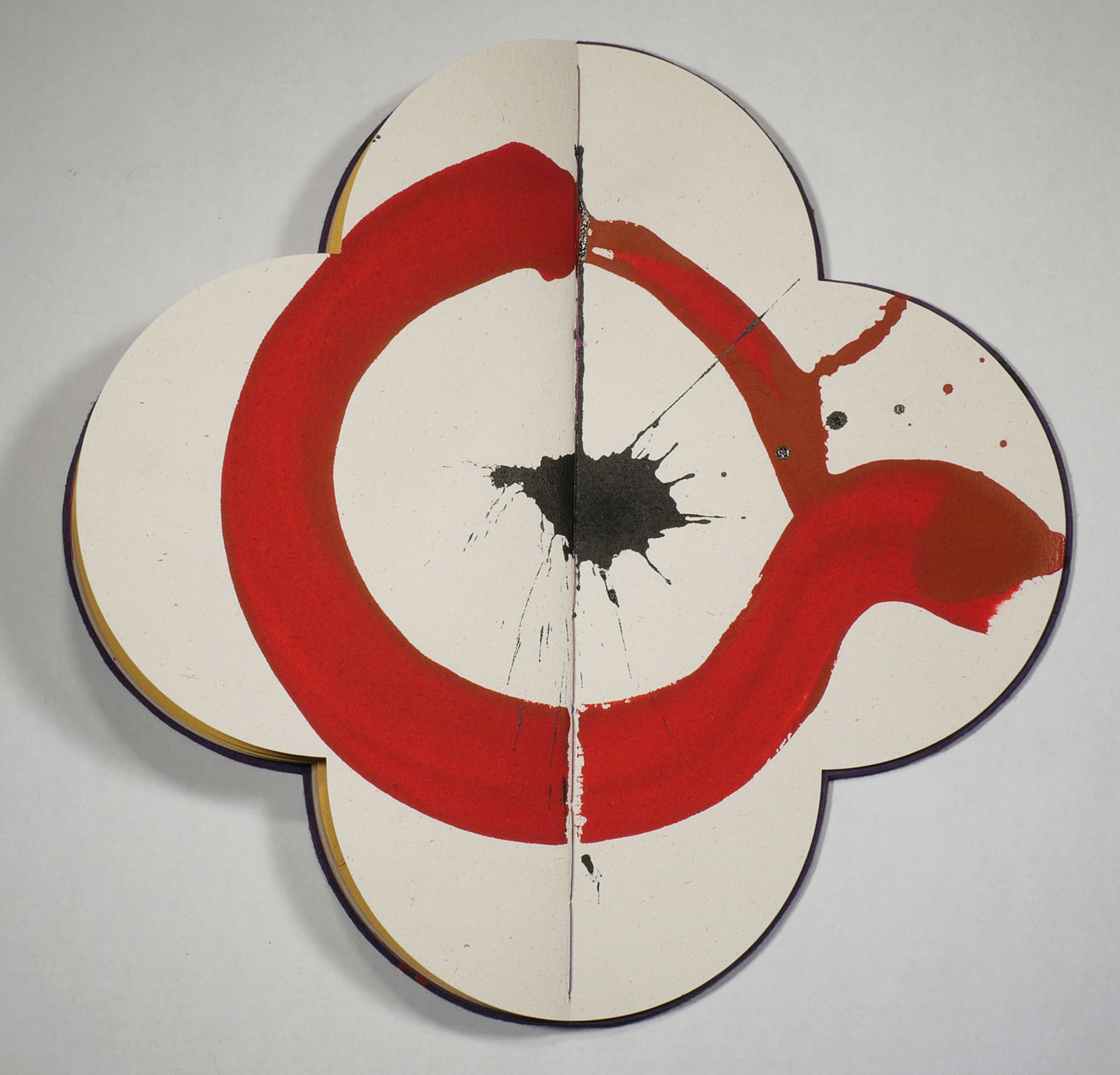 Max Gimblett, Quatrefoil Book, 2025