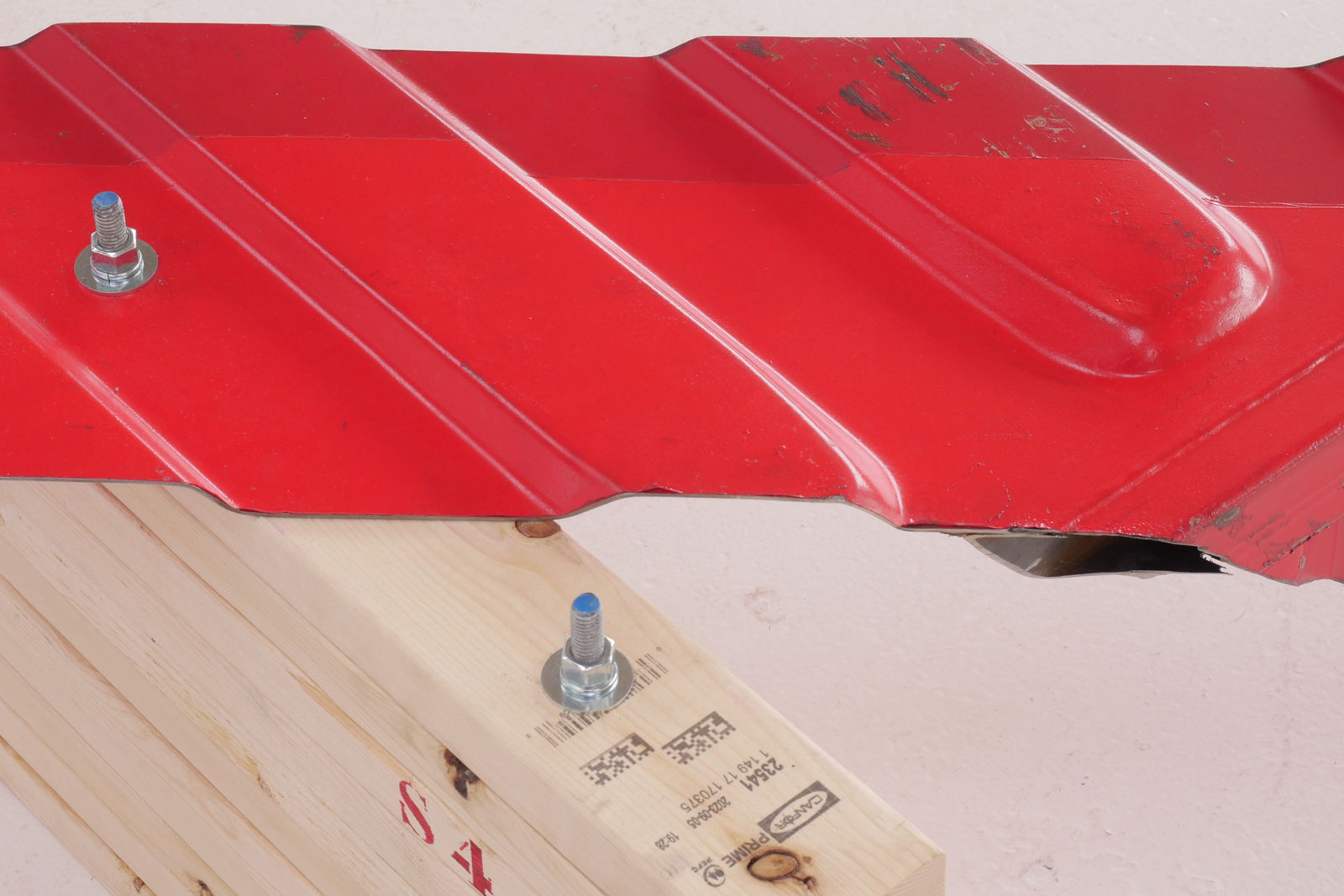 LOT-EK, #4 3D Rectangle Top+Side Table/Bench, 2023