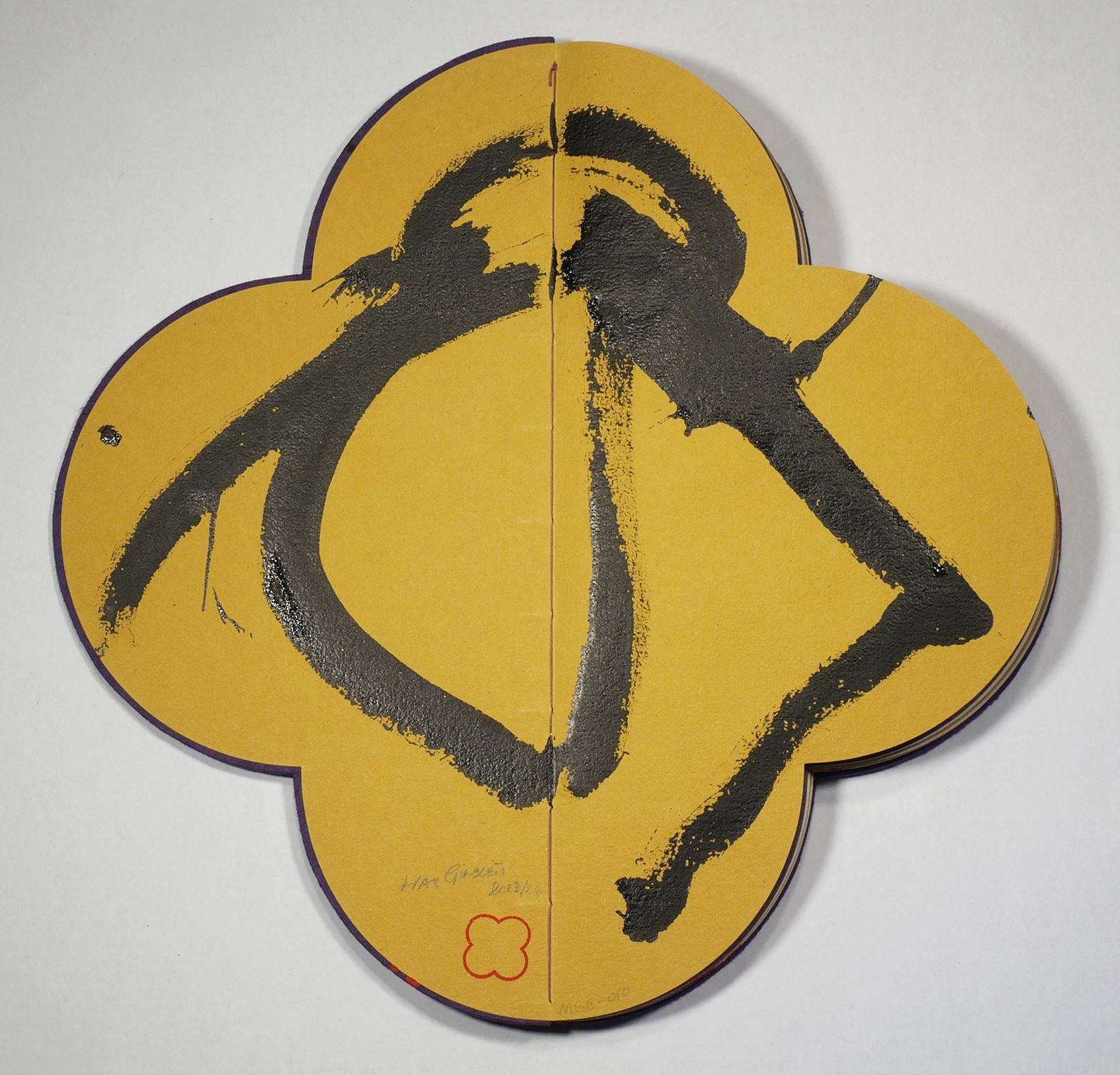 Max Gimblett, Quatrefoil Book, 2025