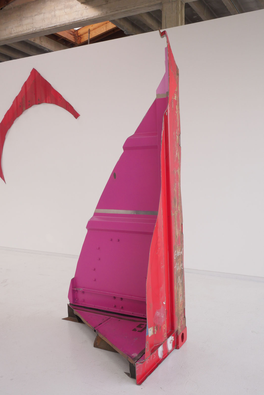 LOT-EK, #27 3D Circle+Triangle Bottom+Side+Rear, 2023