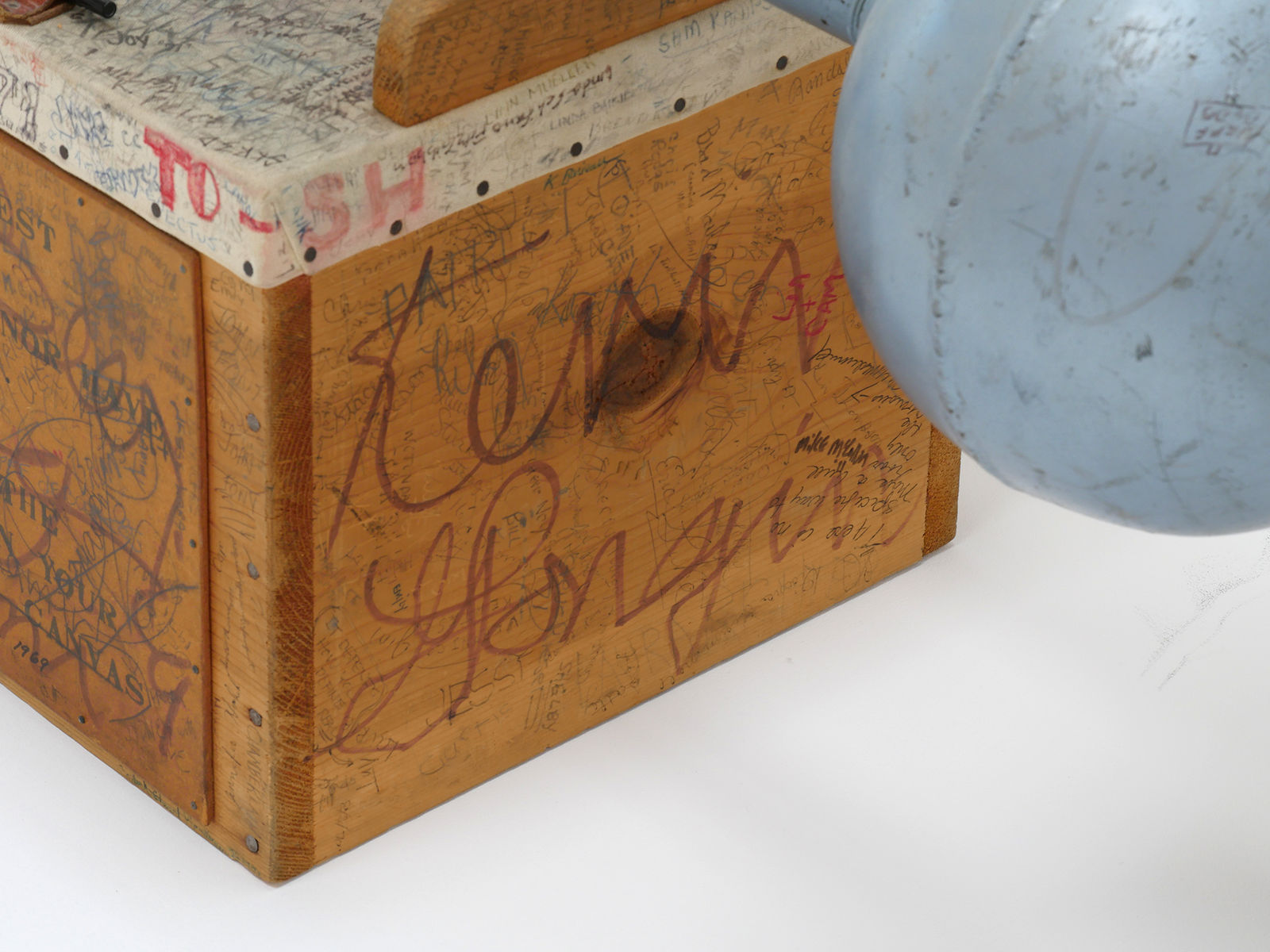 William T. Wiley, Manhood Test, 1969