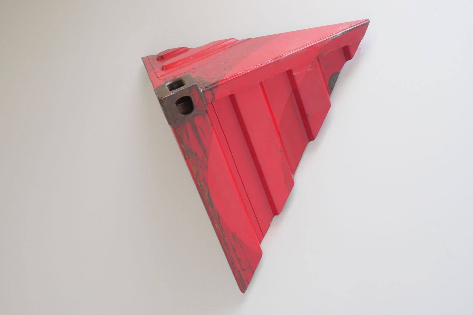 LOT-EK, #15 3D Pyramid Top+Side+Front with Corner Casting Wall Piece, 2023