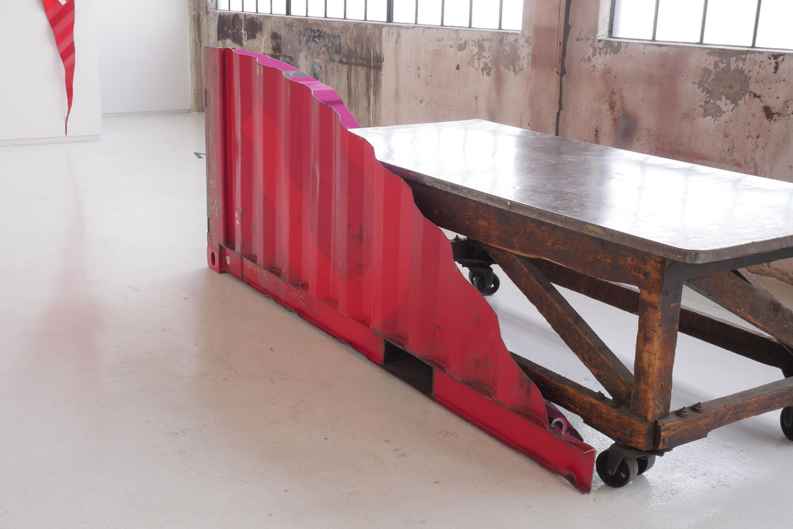 LOT-EK, #26 3D Circle+Triangle Bottom+Side+Rear with Corner Casting Lounge, 2023