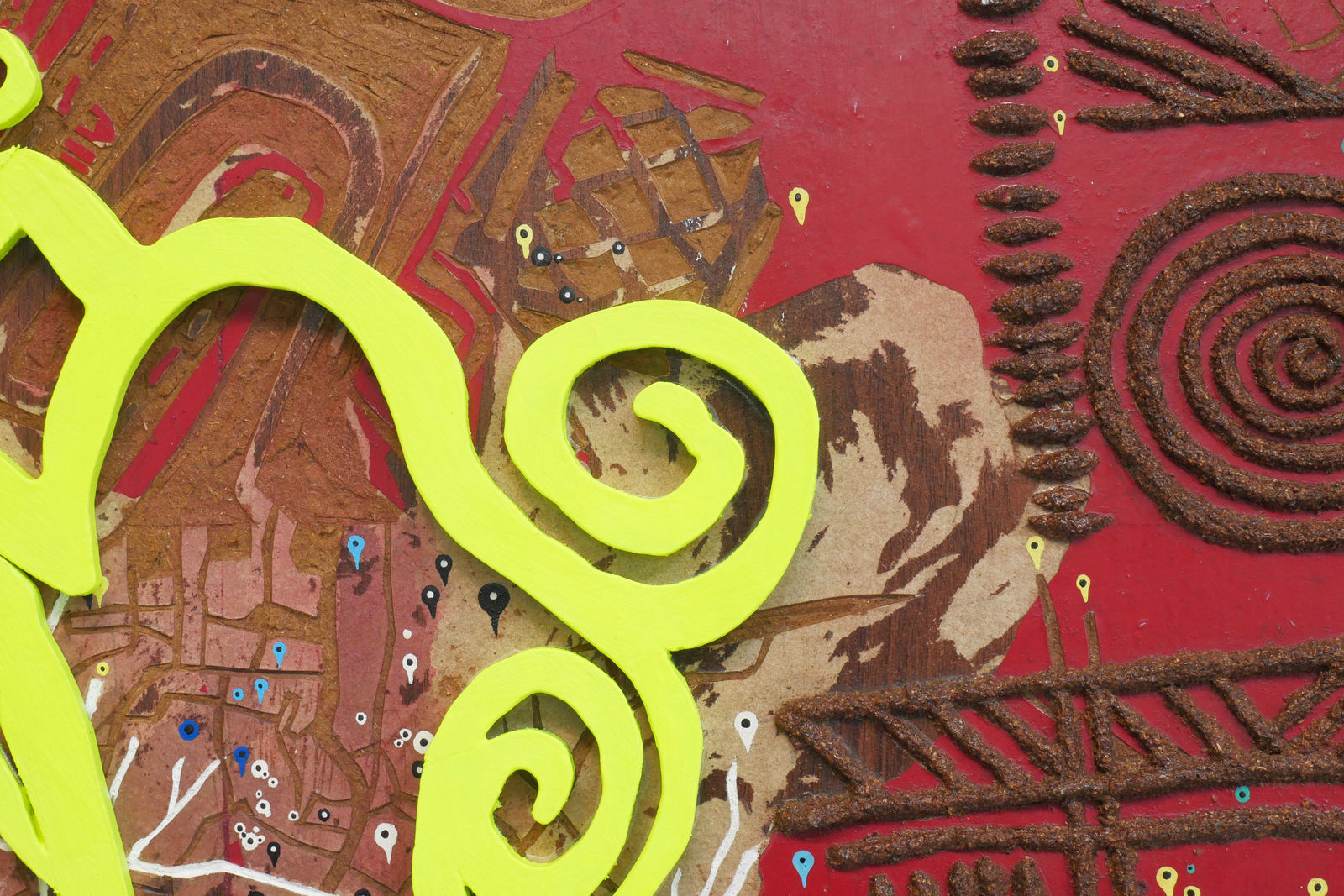 Alexandre Kyungu Mwilambwe, Scar Areas III, 2021