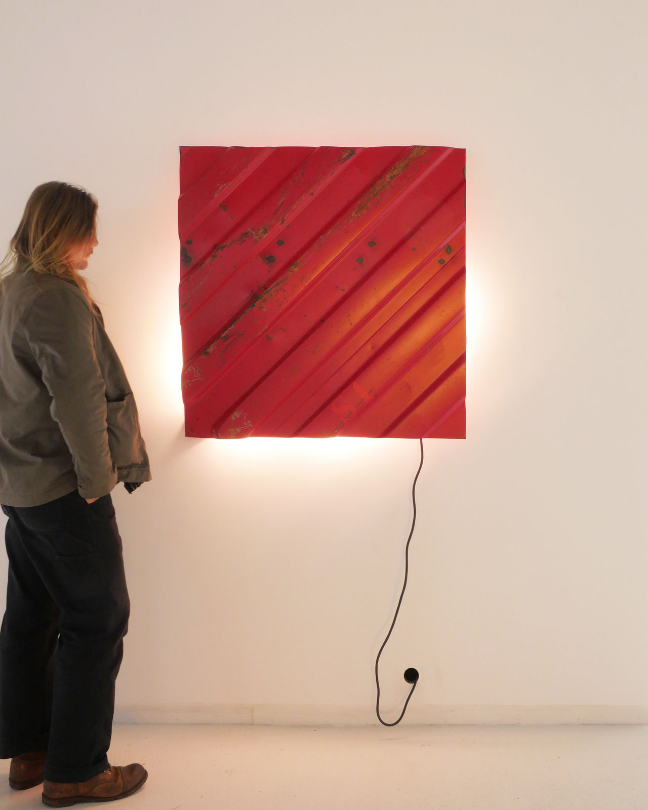 LOT-EK, #1 2D Square Top Wall Piece, 2023