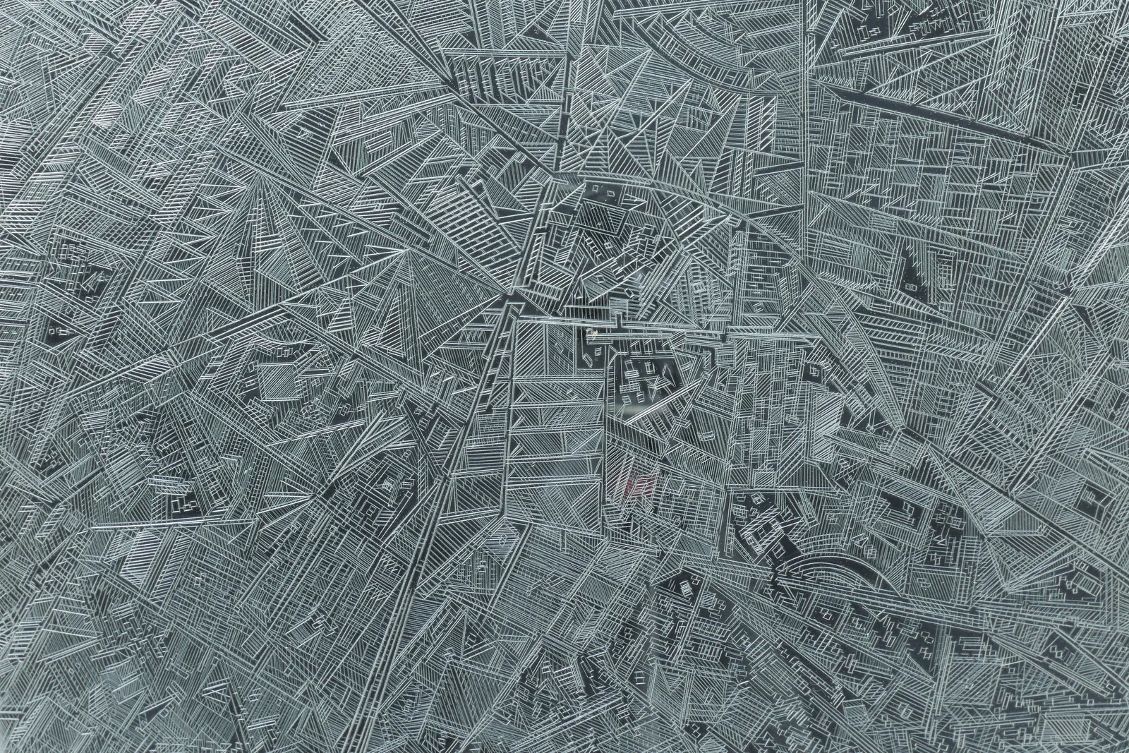 Detail; engravings on a clear disk.