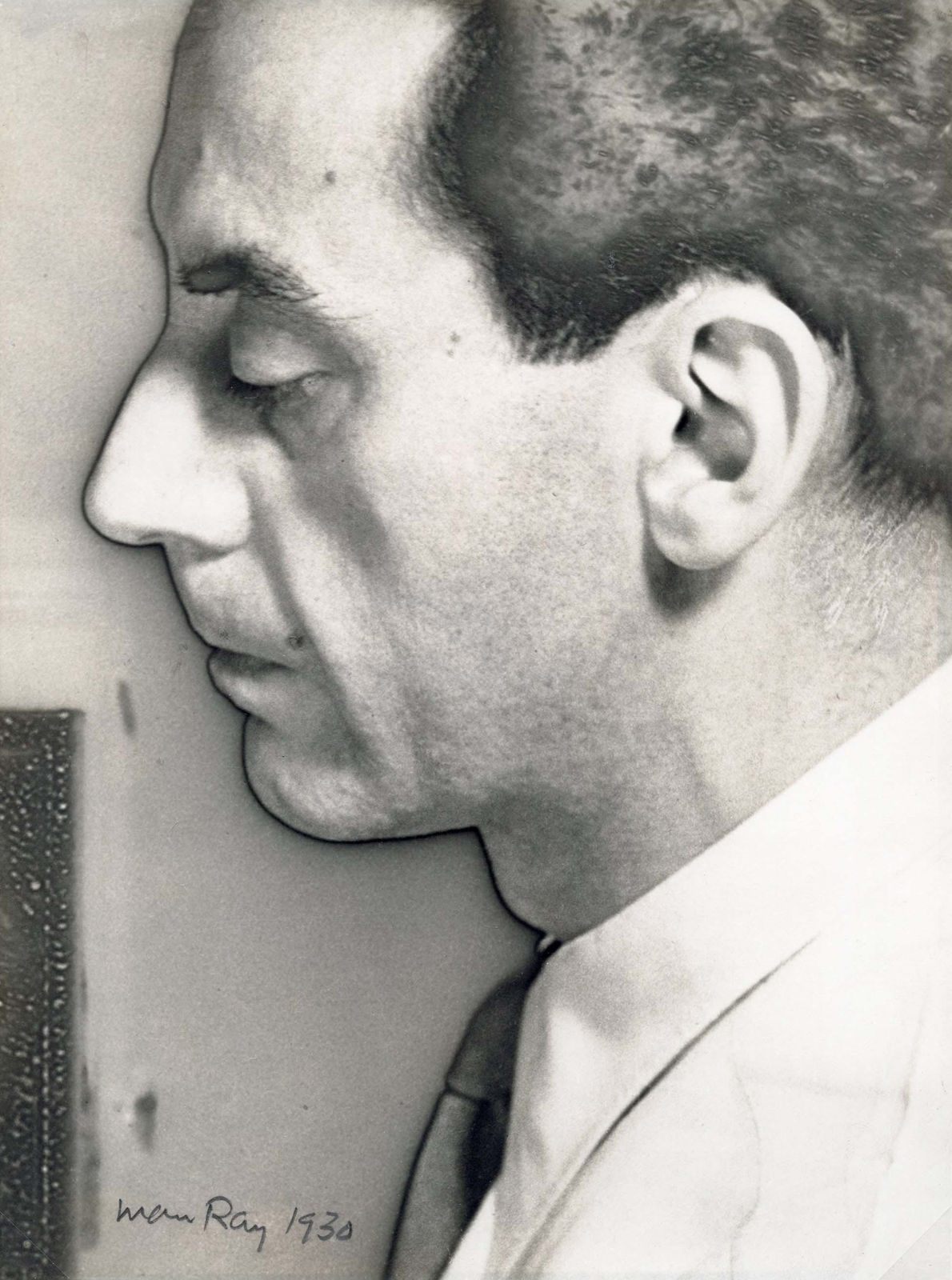 Man Ray, Autoportrait, solarization, 1930