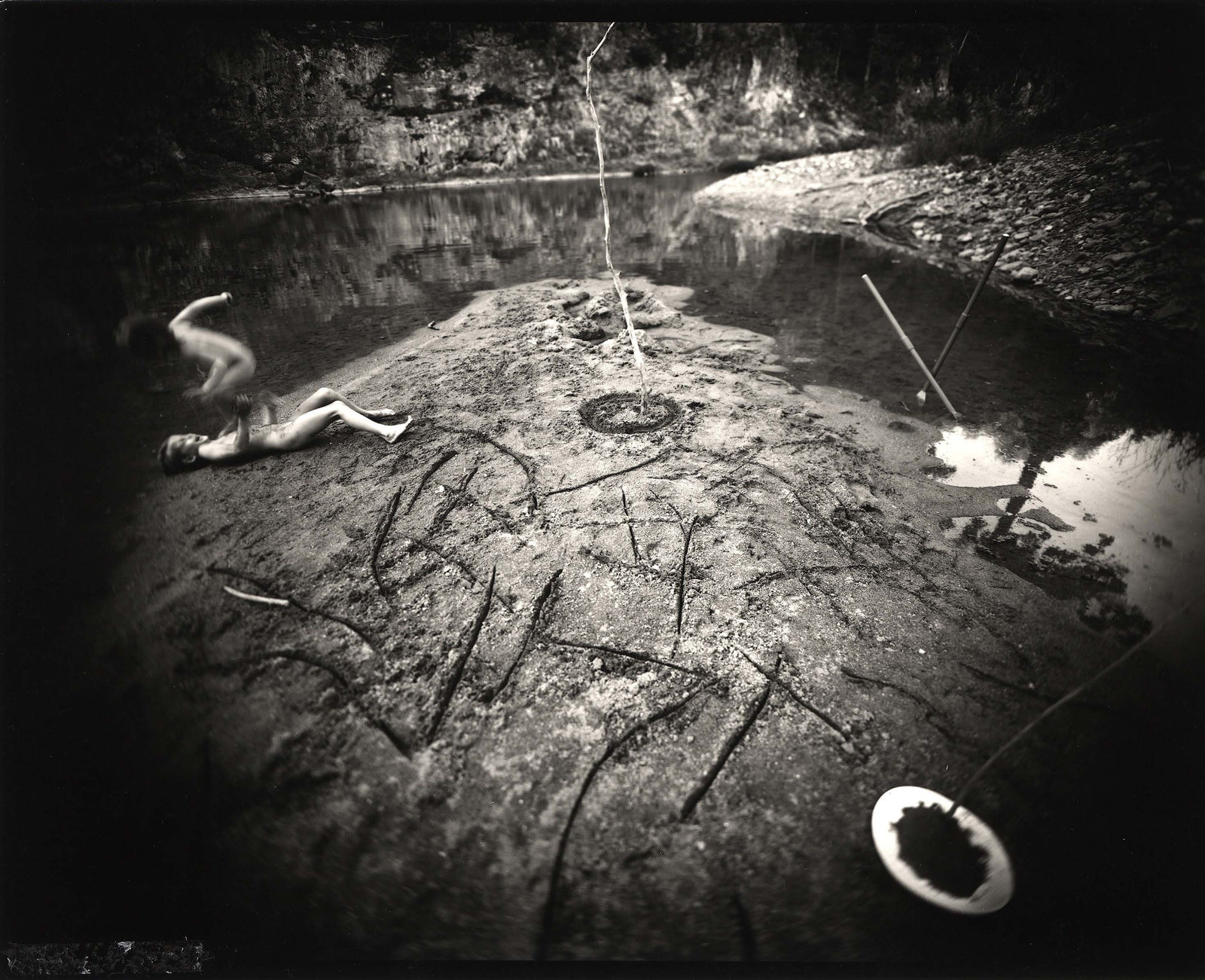 Sally Mann, Crossed Sticks, 1988