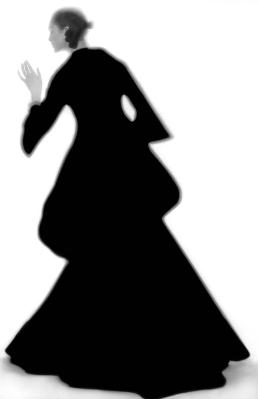 Lillian Bassman, Carmen, dress by Charles James, New York, Harper's Bazaar, 1950's