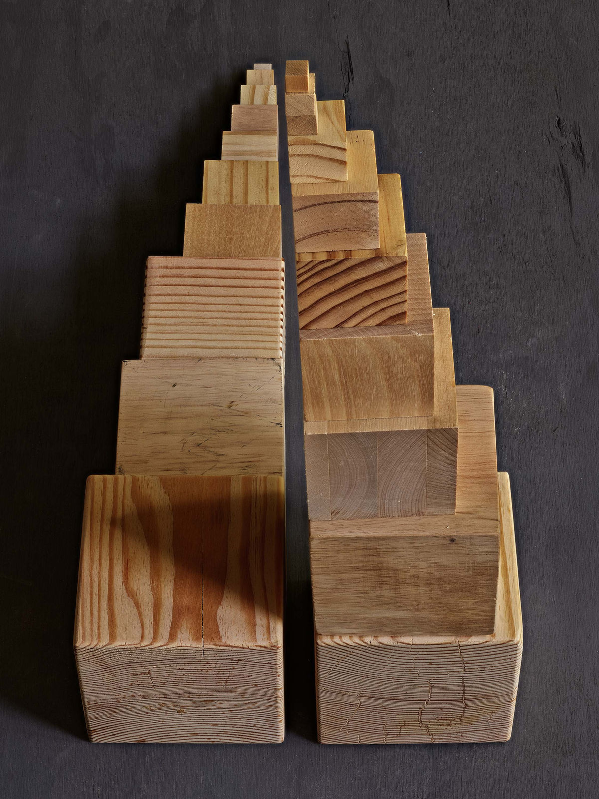 Abelardo Morell, Wood Block Construction #34, 2021