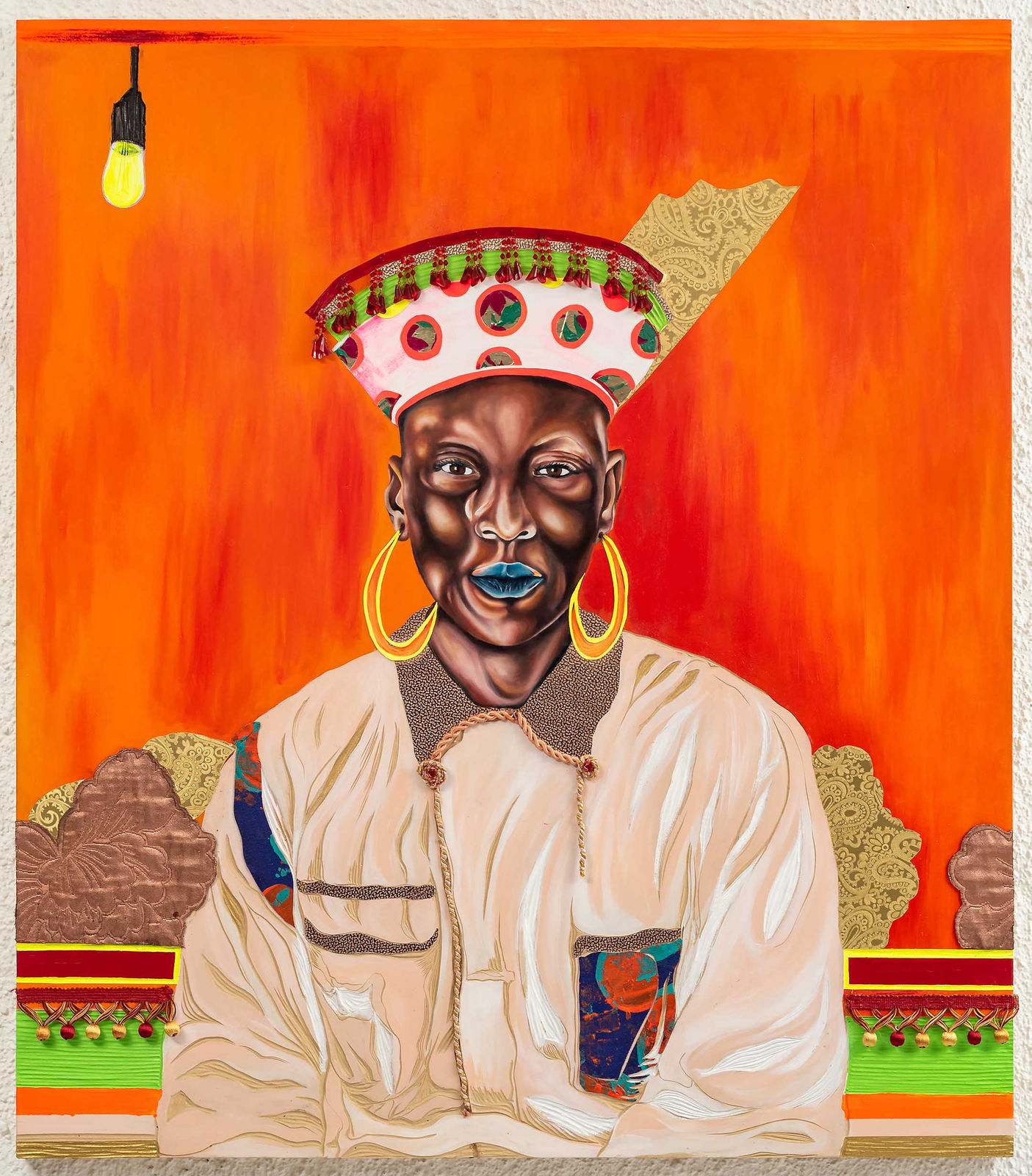 Phumelele Tshabalala, As she embodies the spirit of a dragon, 2021