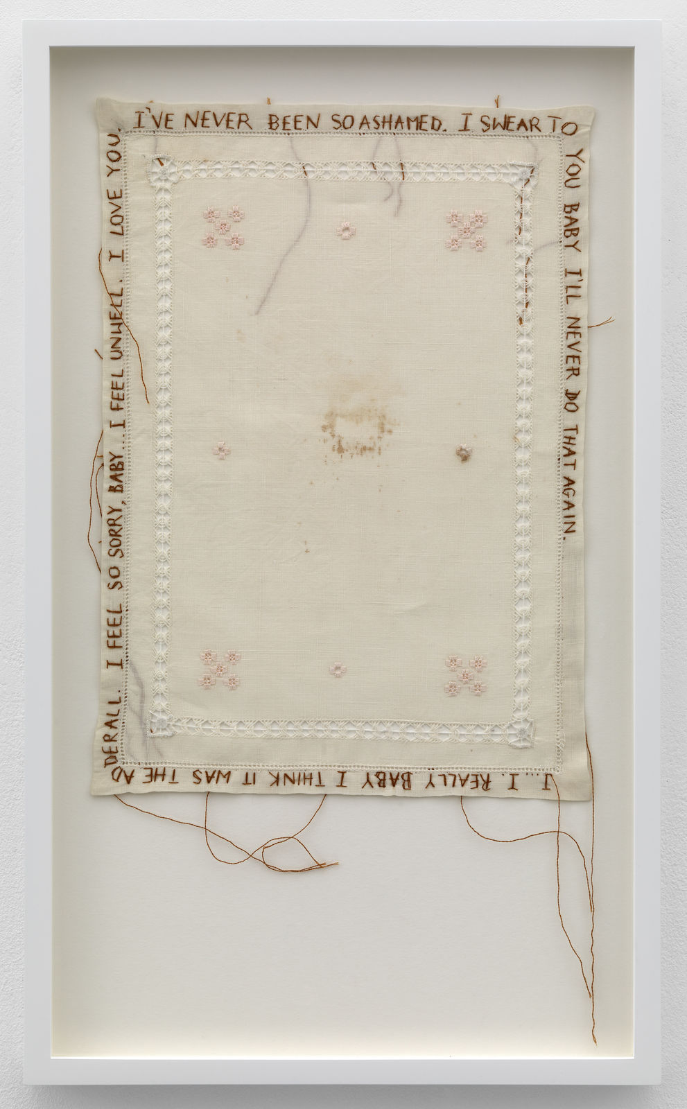 Zoë Buckman, nine I’s though, 2020