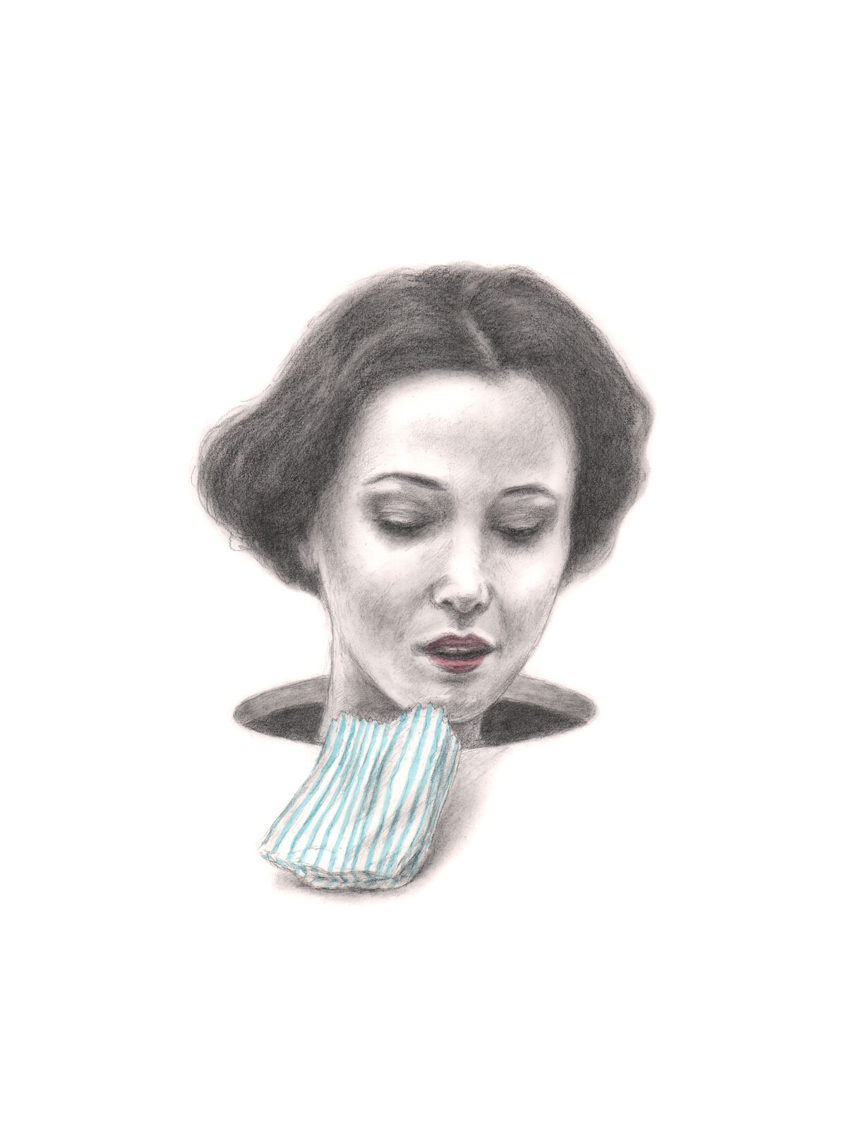 Rachel Goodyear, Head Through A Hole, 2021