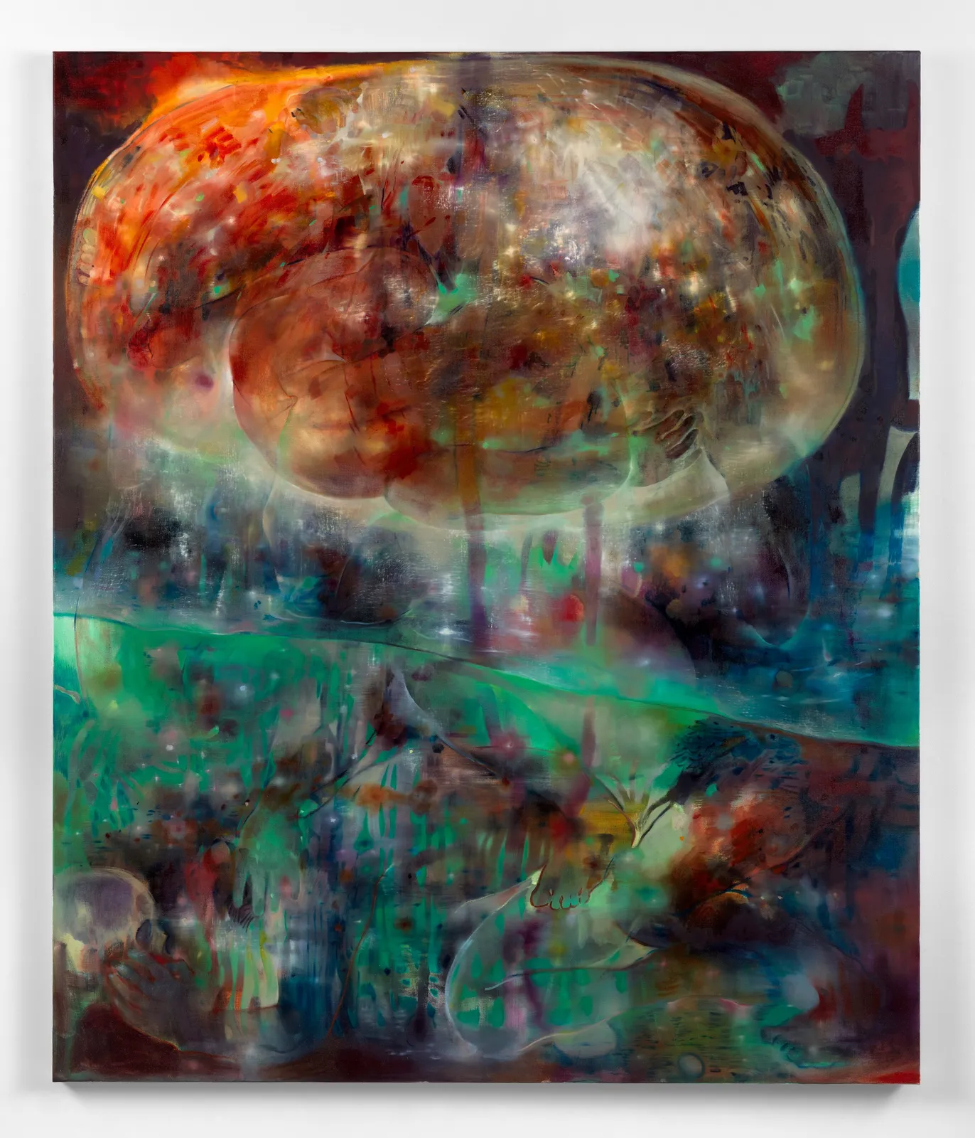 Li Hei Di, The heaviest of burdens crushes us, we sink beneath it, it pins us to the ground, 2023