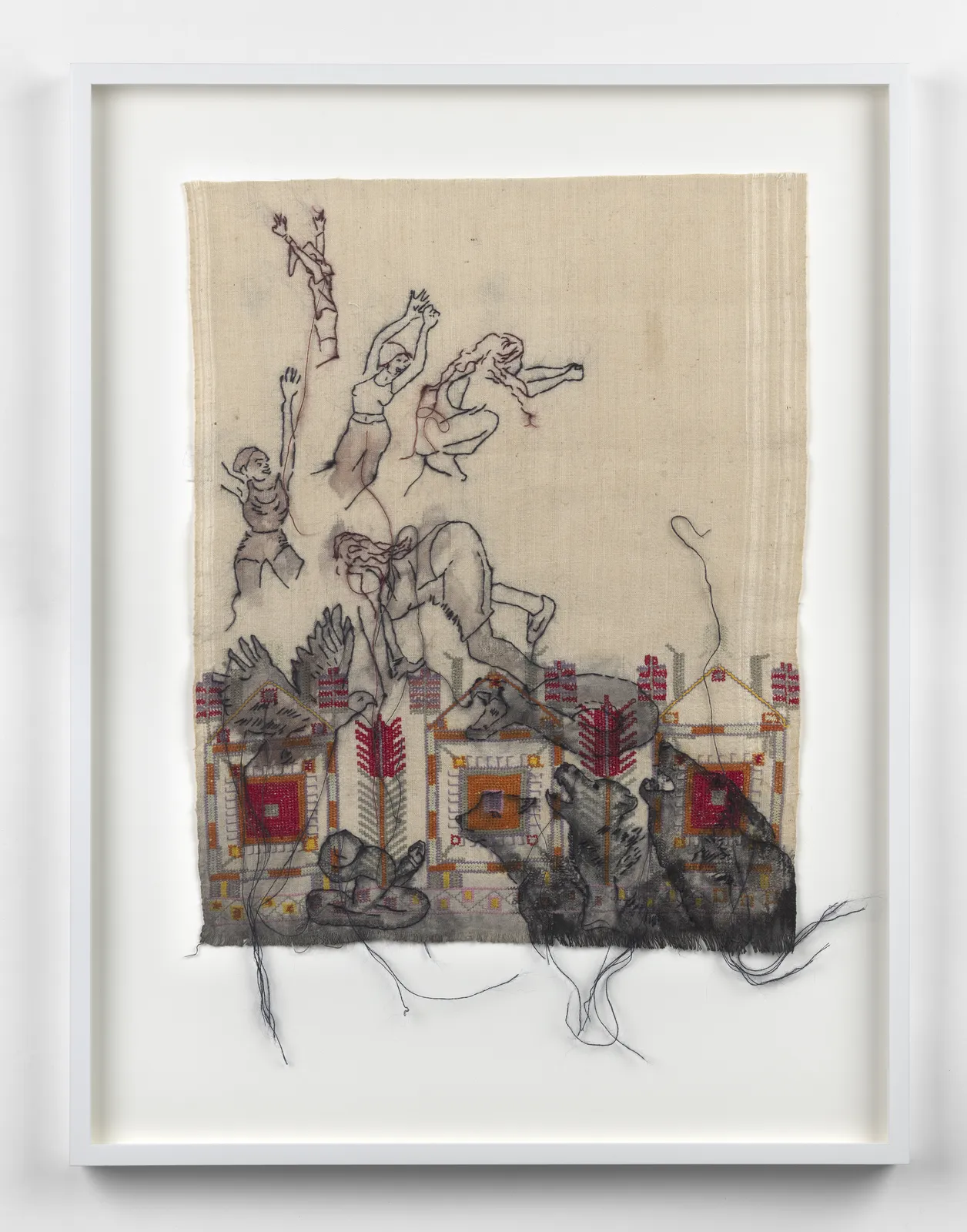 Zoë Buckman, she kicks the dust, 2021