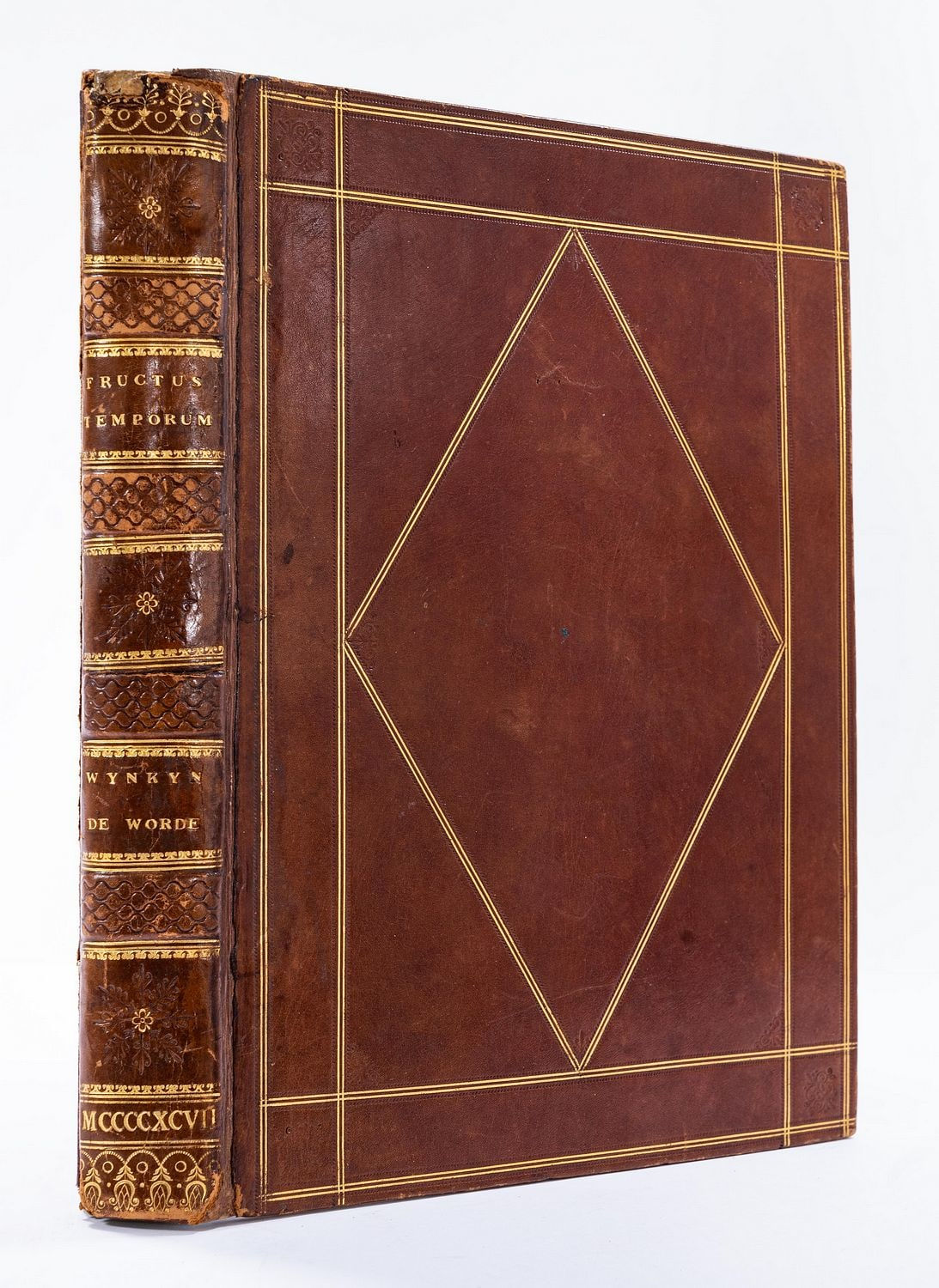 De Worde, Wynkyn; Higden, Ranulph, The Chronicles of England [with The Descripcyon of Englonde., 1497-1498. Westminster. Wynkyn de Worde.