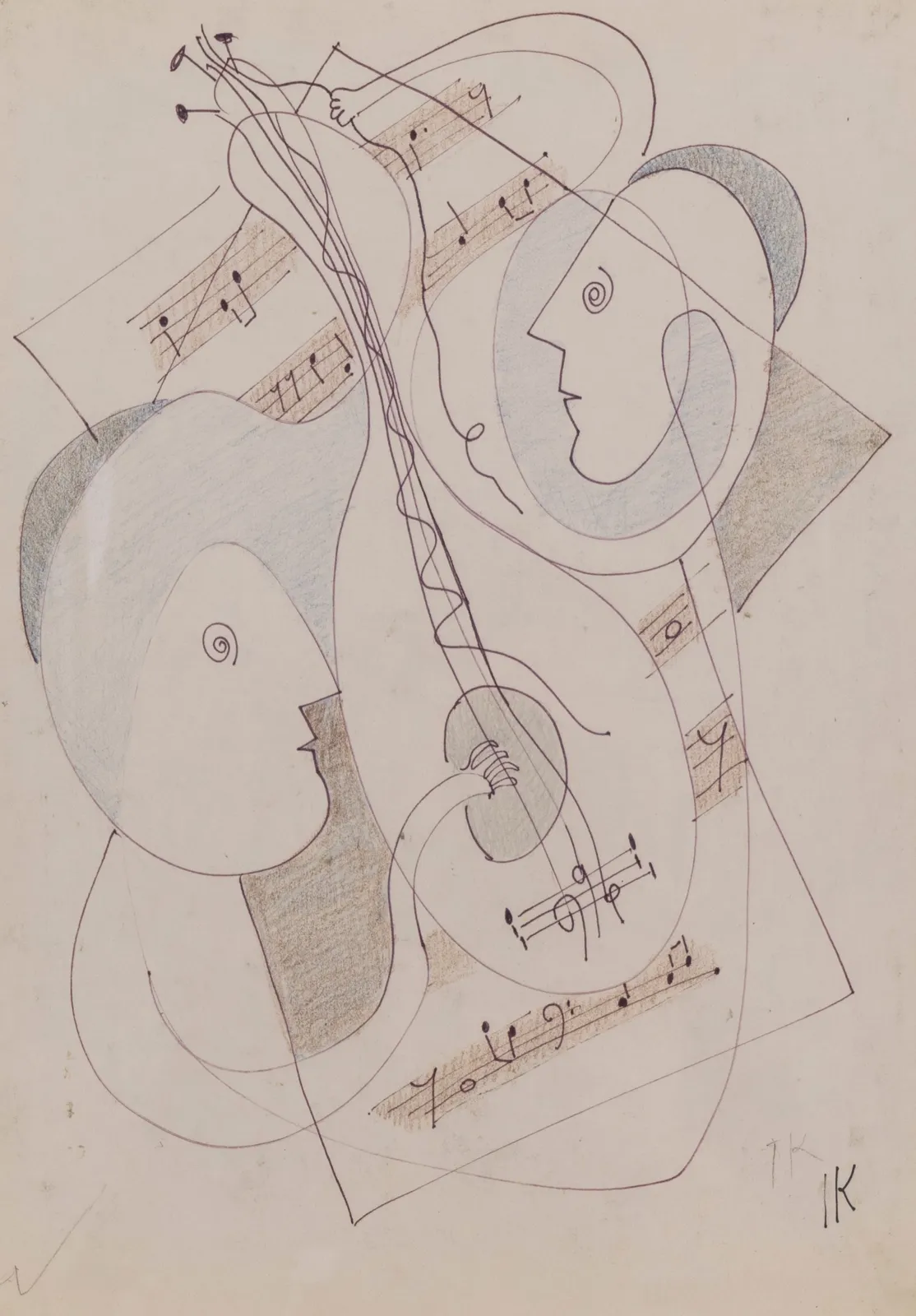 Ides Kihlen, Sin titulo, c. 1970