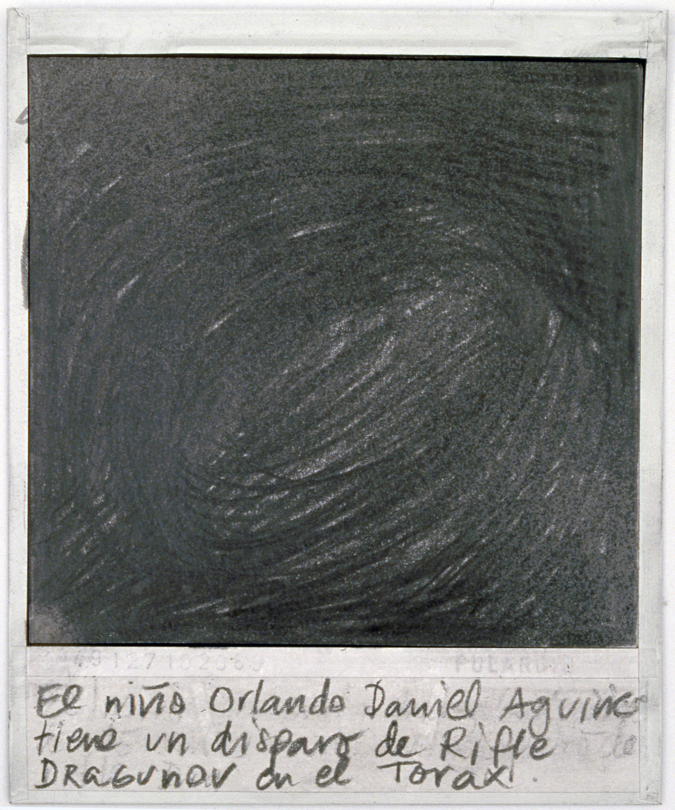 Priscilla Monge, Los malos paisajes (El niño Orlando Daniel....), 2021