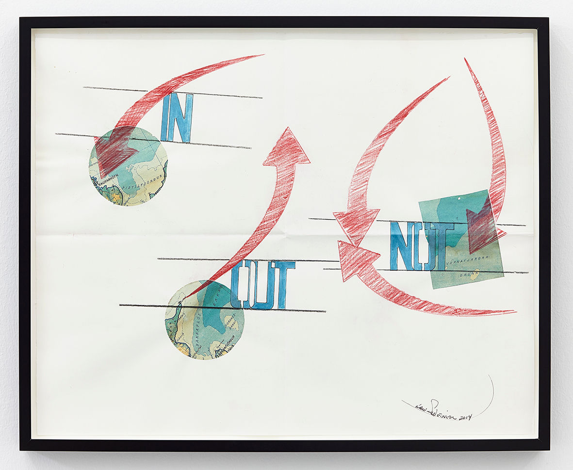 LAWRENCE WEINER, Out, 2014