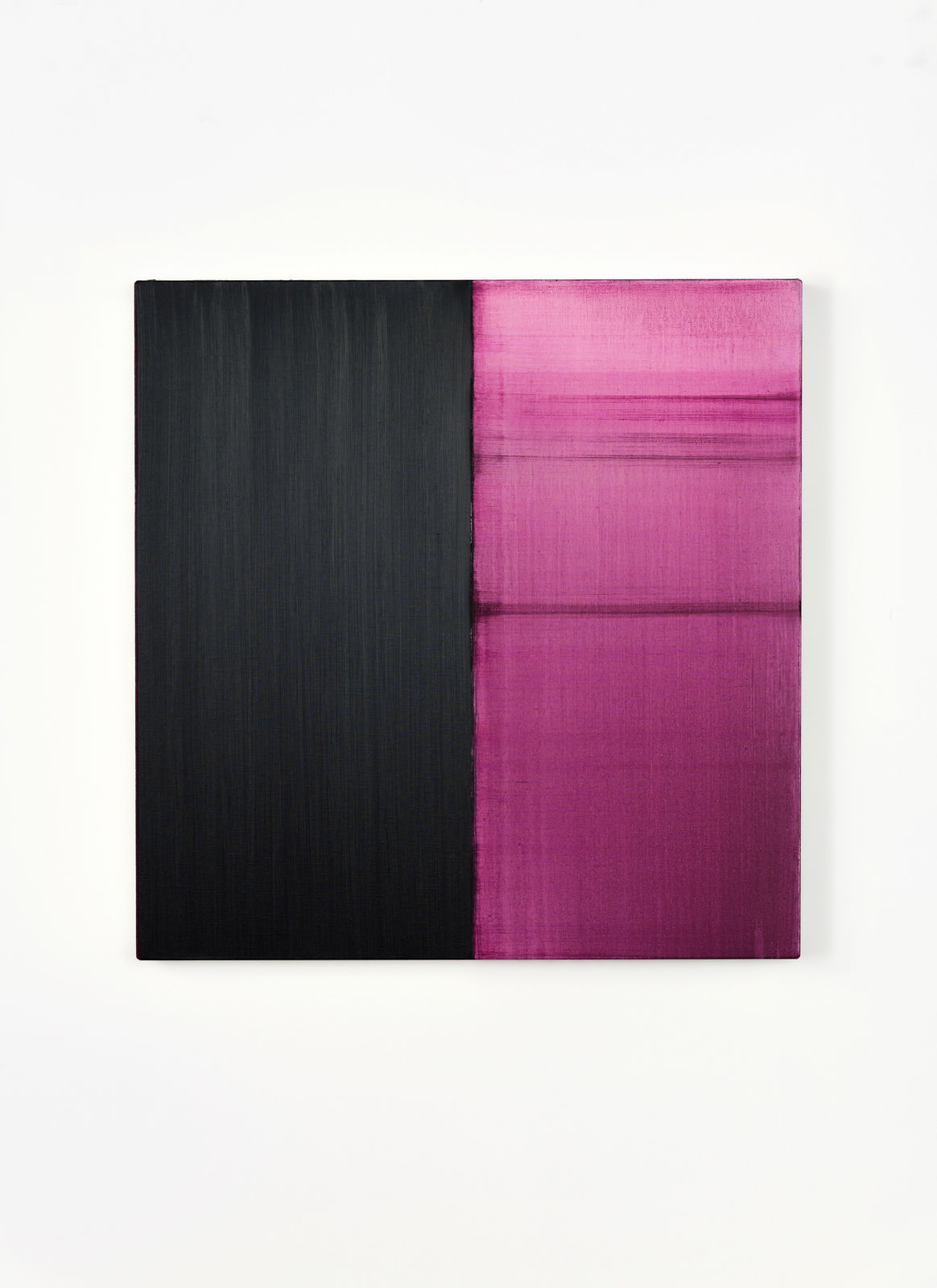 CALLUM INNES, Untitled Lamp Black / Amethyst, 2023