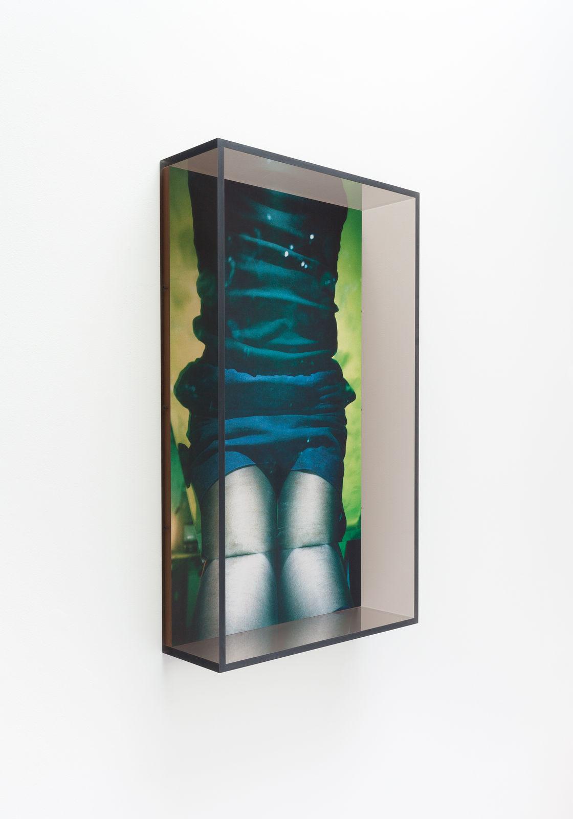 B. INGRID OLSON, Felt Angle, box for standing, 2017