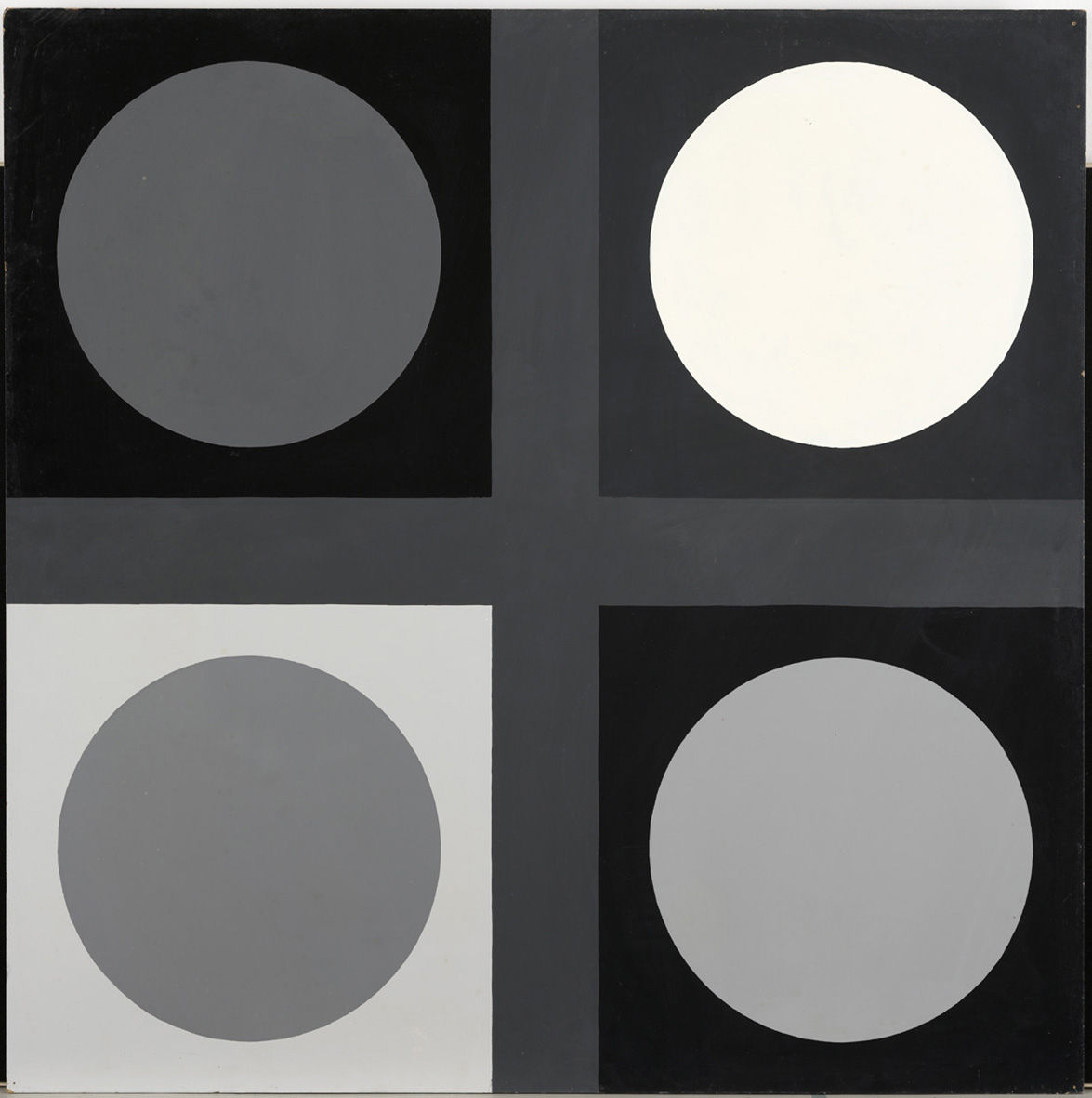 Poul Gernes, Untitled (tic tac toe painting), 1967