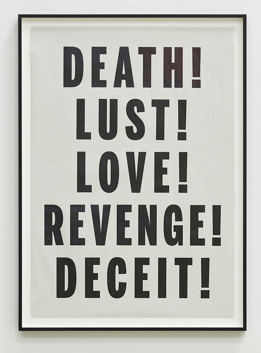 JANICE KERBEL, Death Lust Love Revenge Deceit, 2014