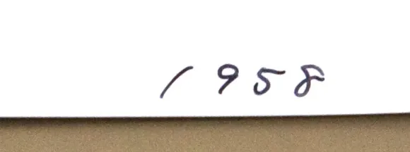 Yukichi Watabe, Untitled 36 from The Post-War Years, 1958