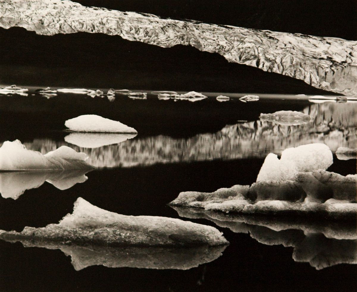 Brett Weston, Mendenhall Glacier, 1973