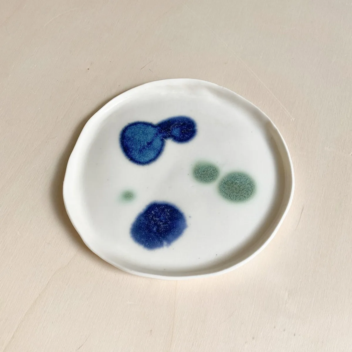 Haruka Matsuo, Forest Night abstract cake plate 2