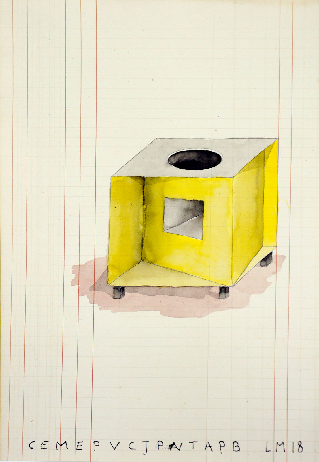 Laurent Millet, L'Astrophile, après Novarina, 2017/18