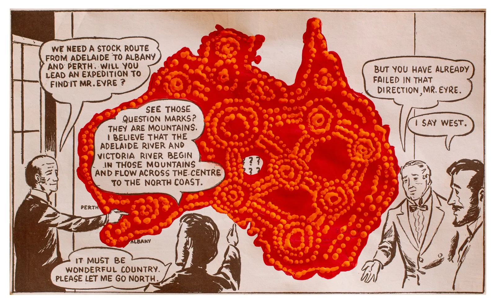 Patrick Waterhouse, Eyre's Dramatic Journey Volume 14. Australian Children's Pictorial Social Studies- 1958. Revised with Otto Jungarrayi Sims, 2014-2018