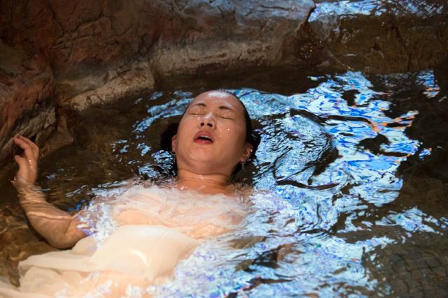 IBASHO Photo Competition 2016, Zaza Bertrand - Onsen Room, from Japanese Whispers, 2016