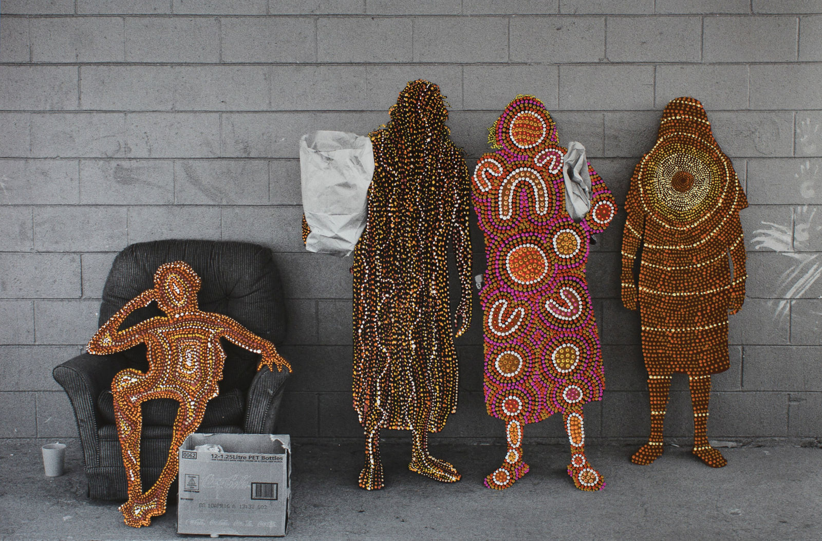 Patrick Waterhouse, Let's Go To Mining. Jarra. Restricted with Dorothy Napurrurla Dickson, 2014-2018