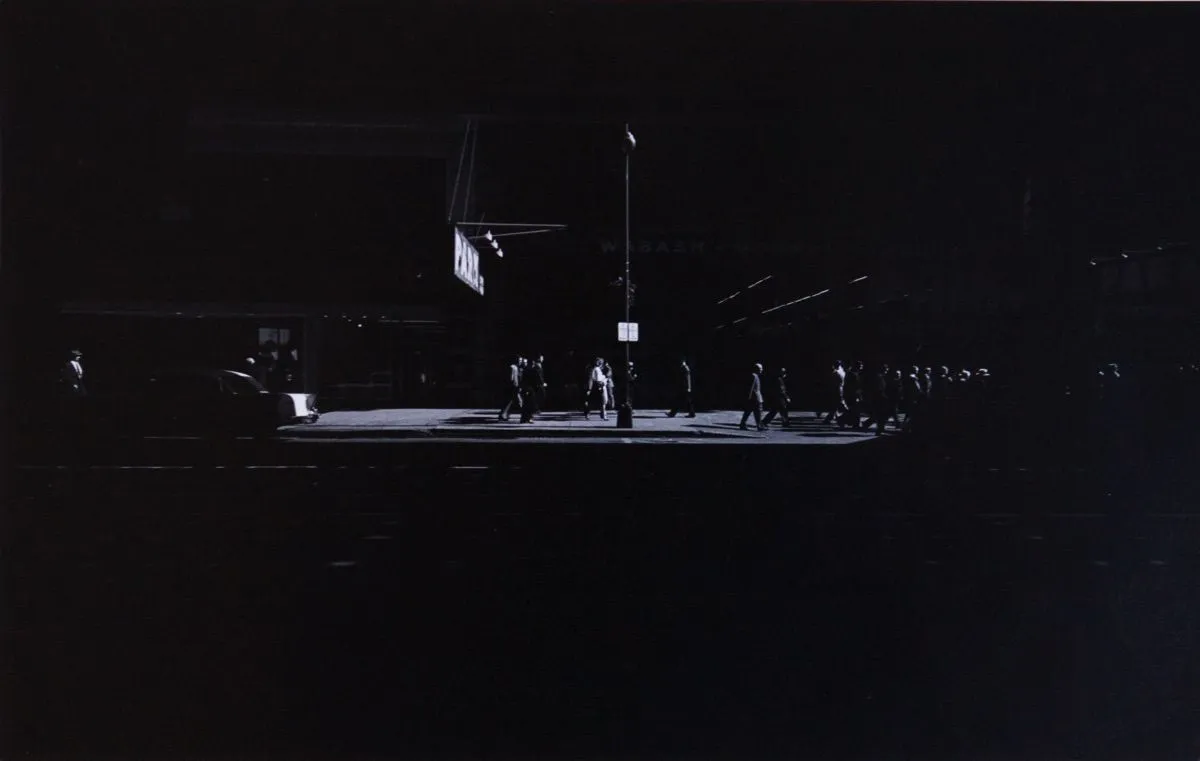 Harry Callahan, Wabash Avenue, Chicago, Fall, 1958