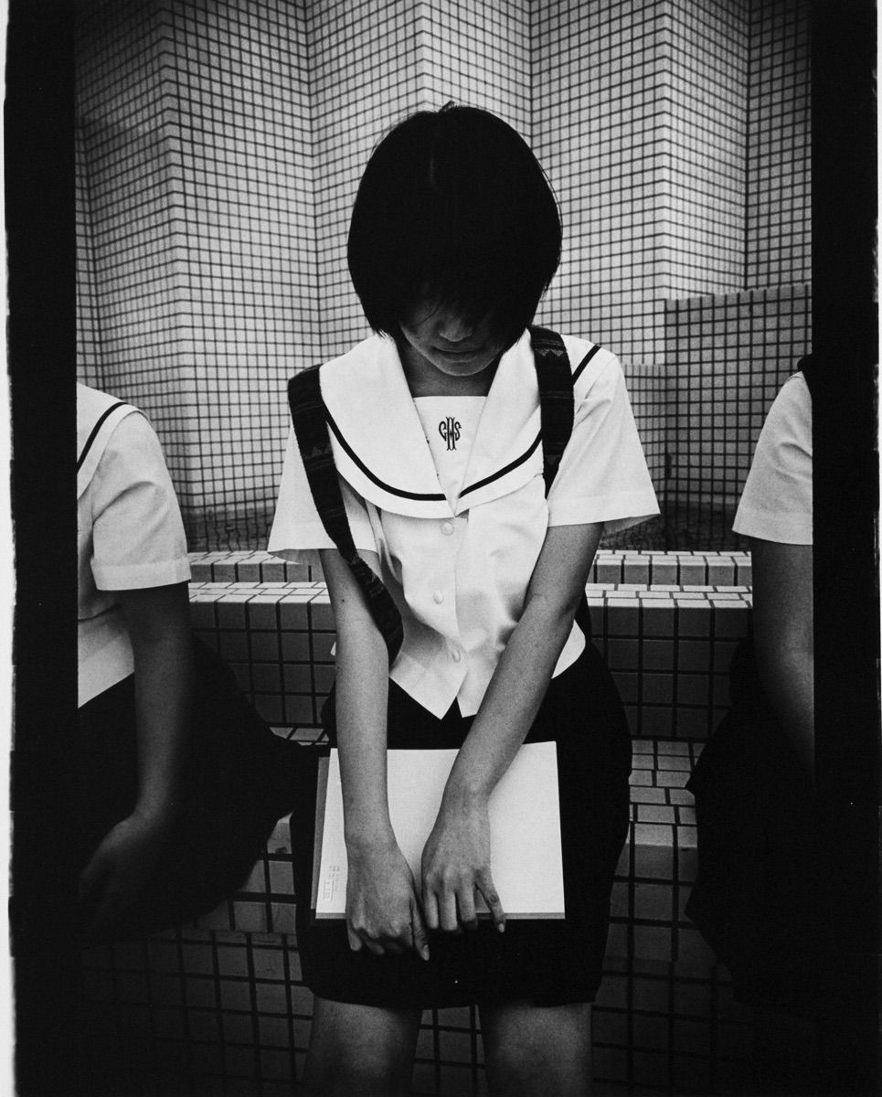Anders Petersen, Okinawa, Japan (school girl), 2000