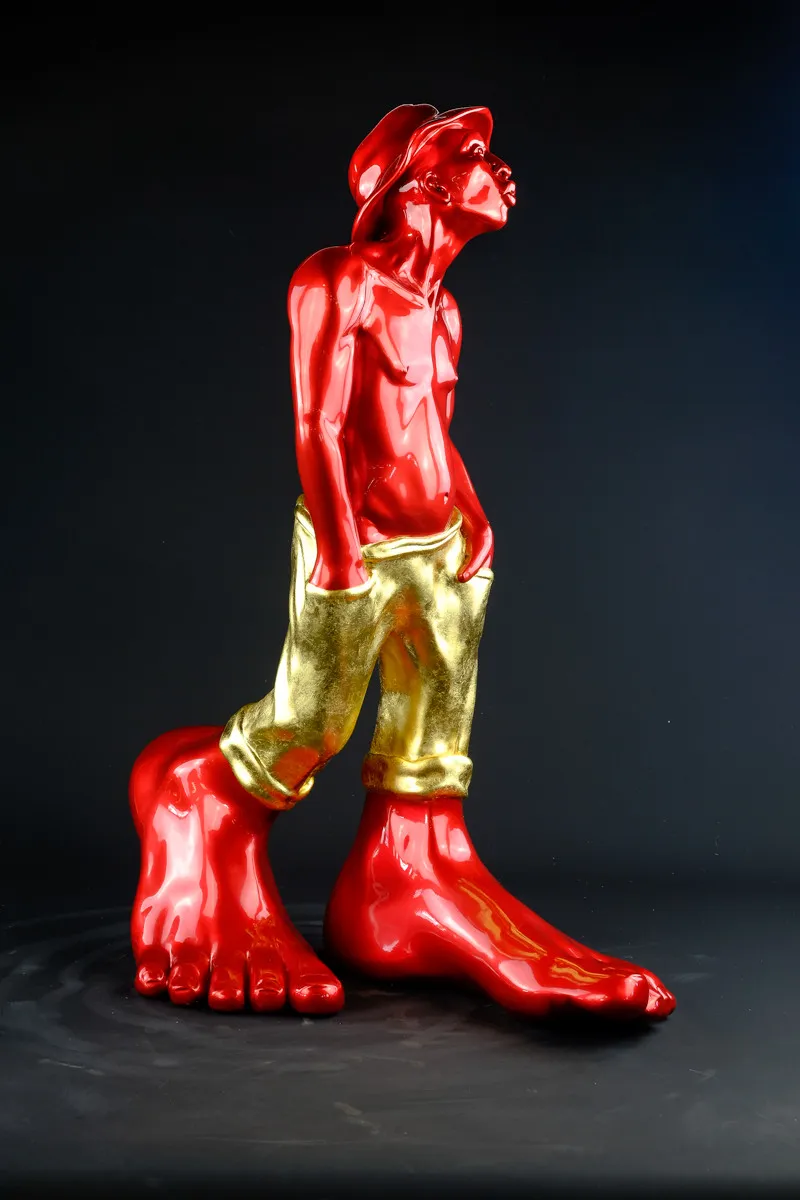 Le Siffleur 85 Resin Gold pants