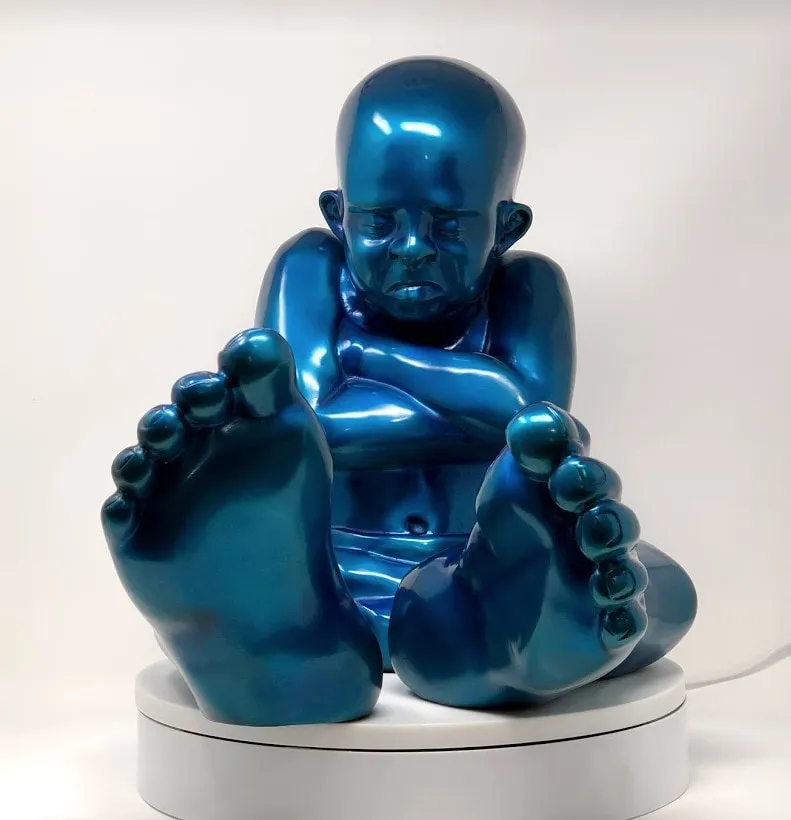 Babyfoot 35 Bronze Blue