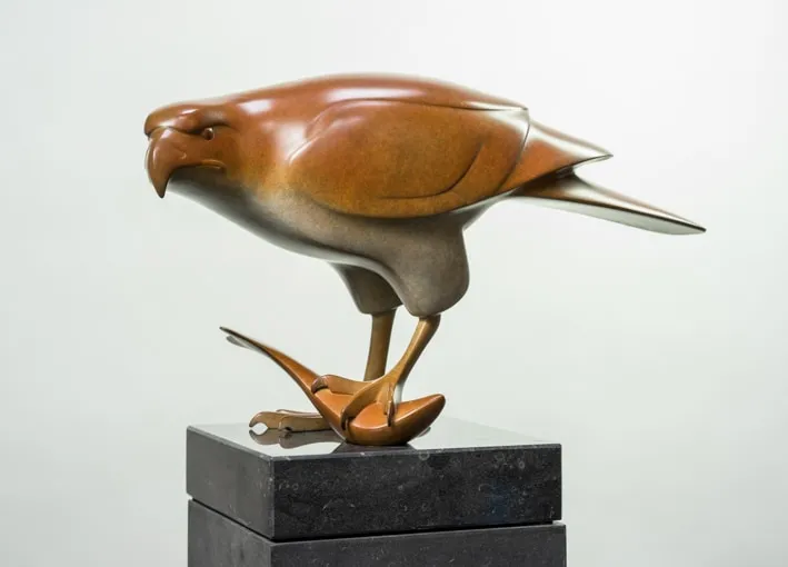 Evert den Hartog, Roofvogel met Vis no. 3