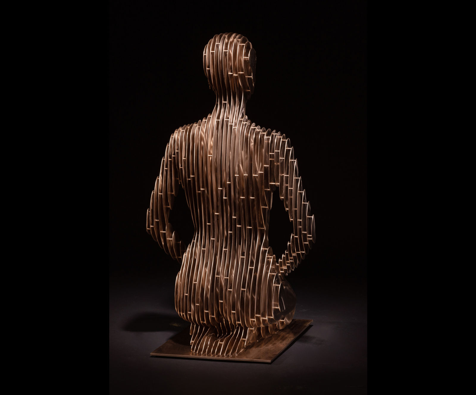 Julian Voss-Andreae, Onah Bronze, 2019