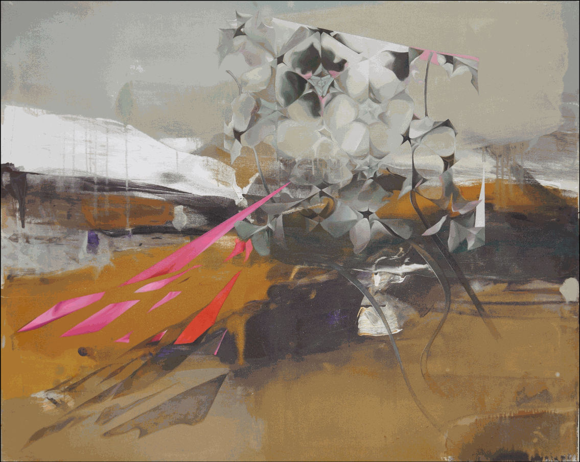 Maria Semenskaya, The Birth of the form of space. Moment I., 2019